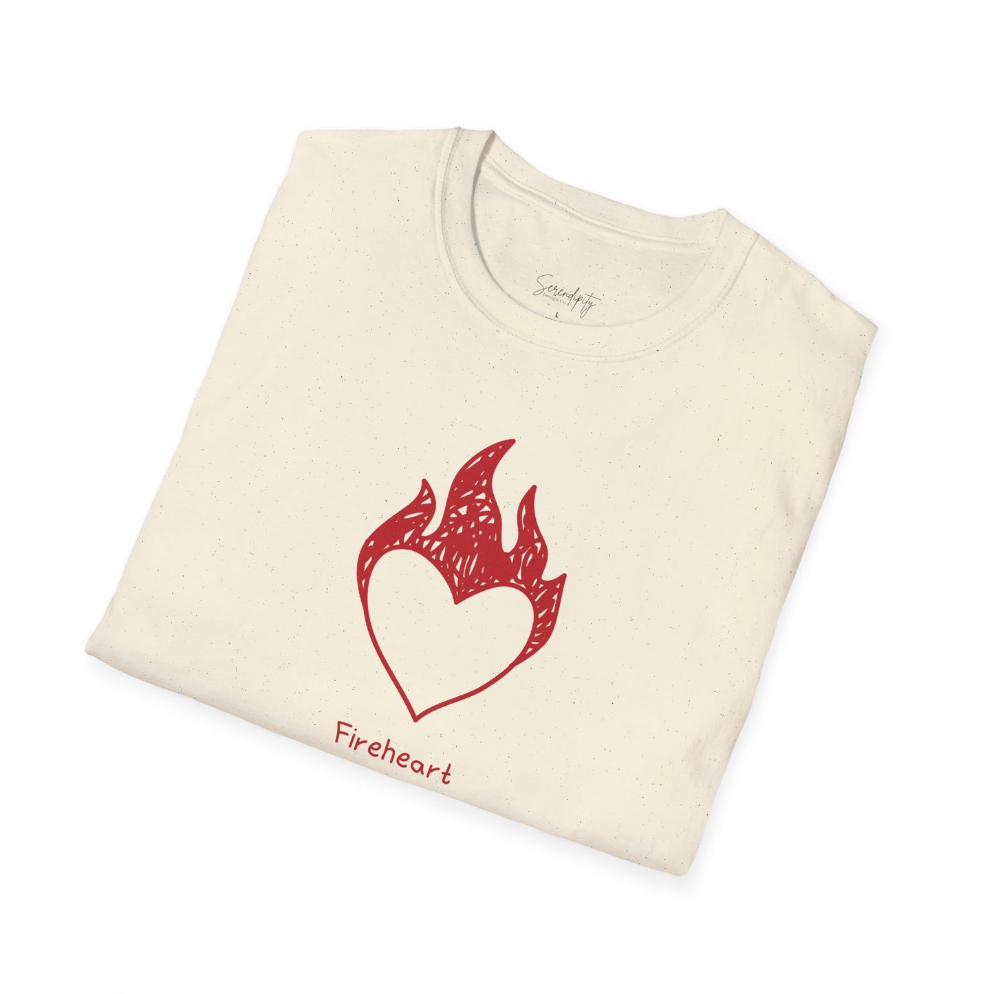Fireheart Hand-drawn Soft Style Tee