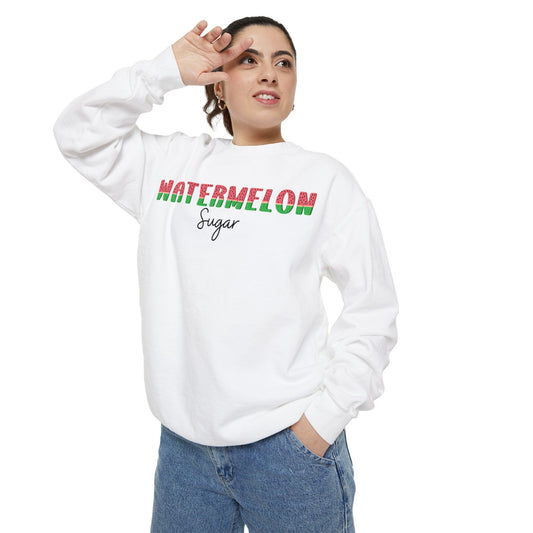 Watermelon Sugar Comfort Colors Sweatshirt