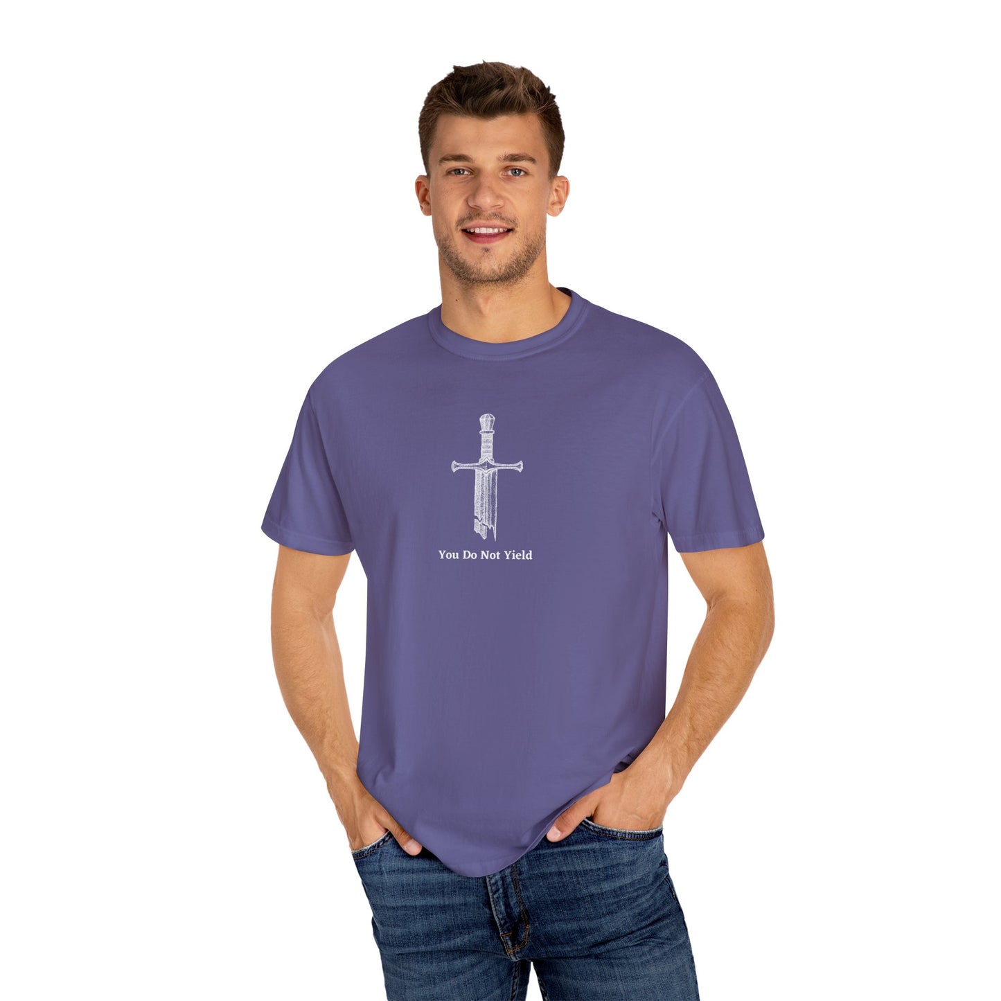 You Do Not Yield Comfort Colors Tee