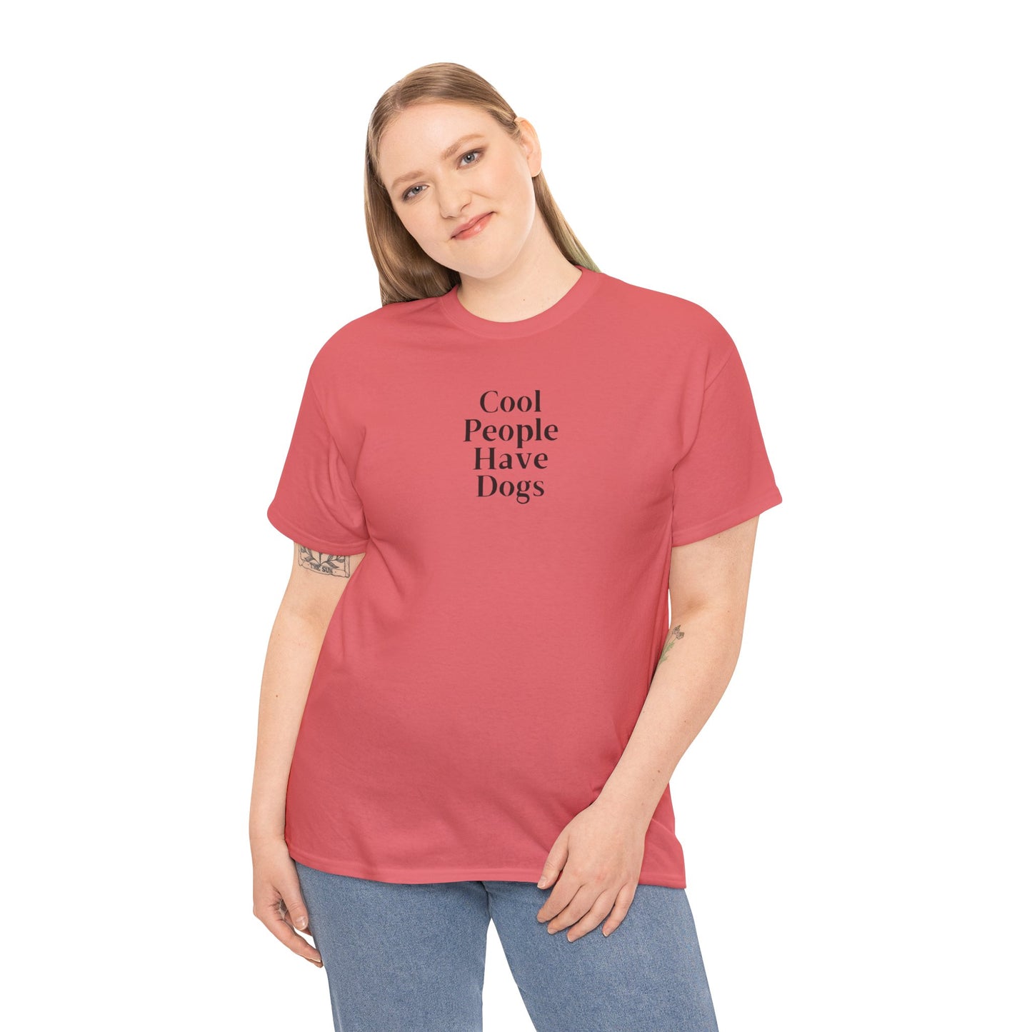 Cool People Have Dogs Unisex Tee