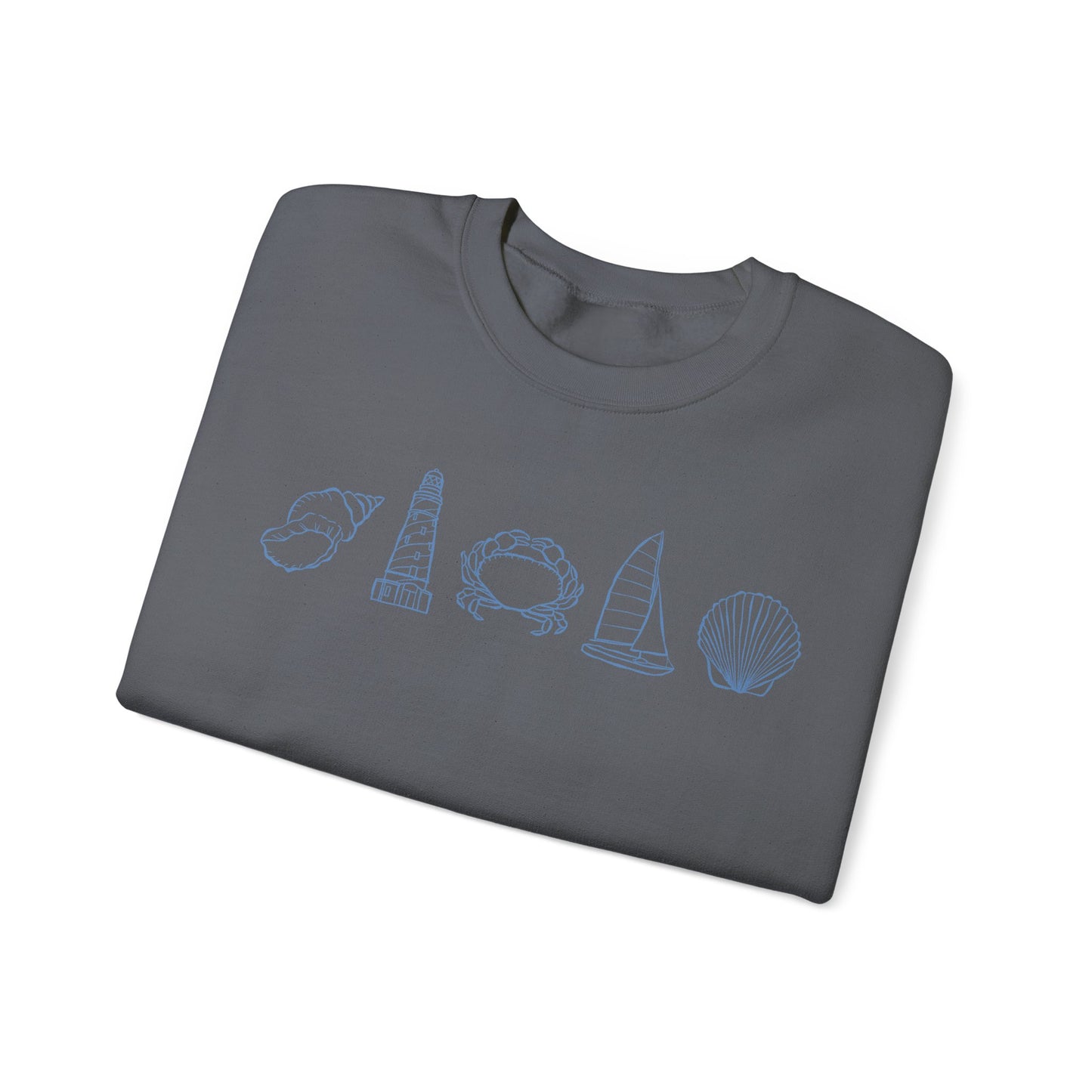 New England Aesthetic Crewneck Sweatshirt