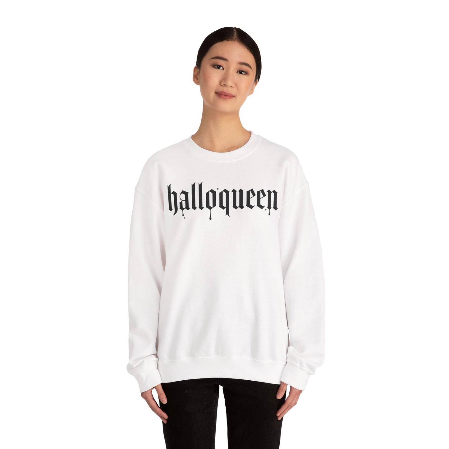 Halloqueen Crewneck Sweatshirt