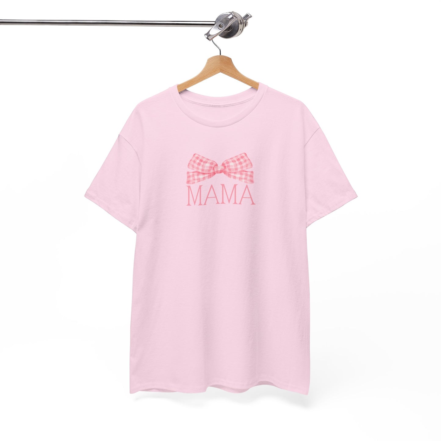 Mama Pink Bow Unisex Tee