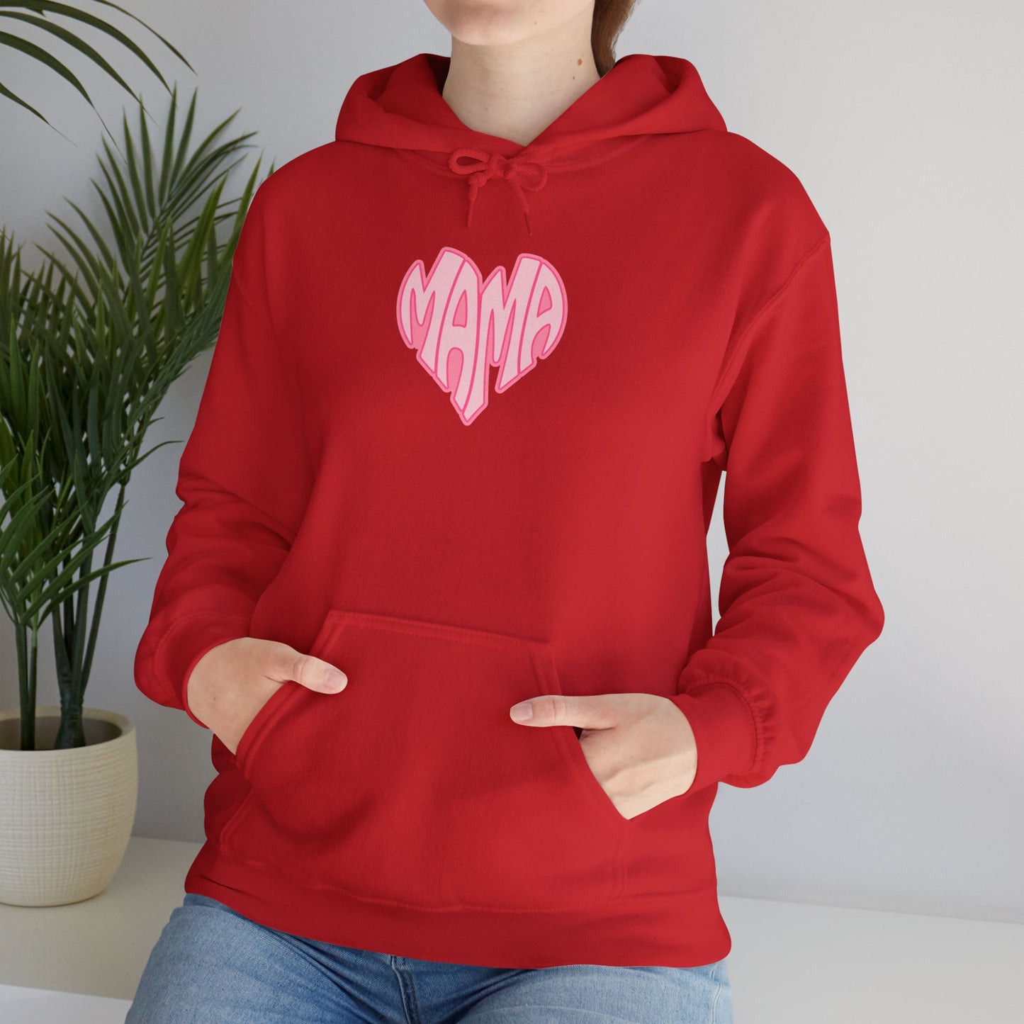 Mama Heart Unisex Hoodie