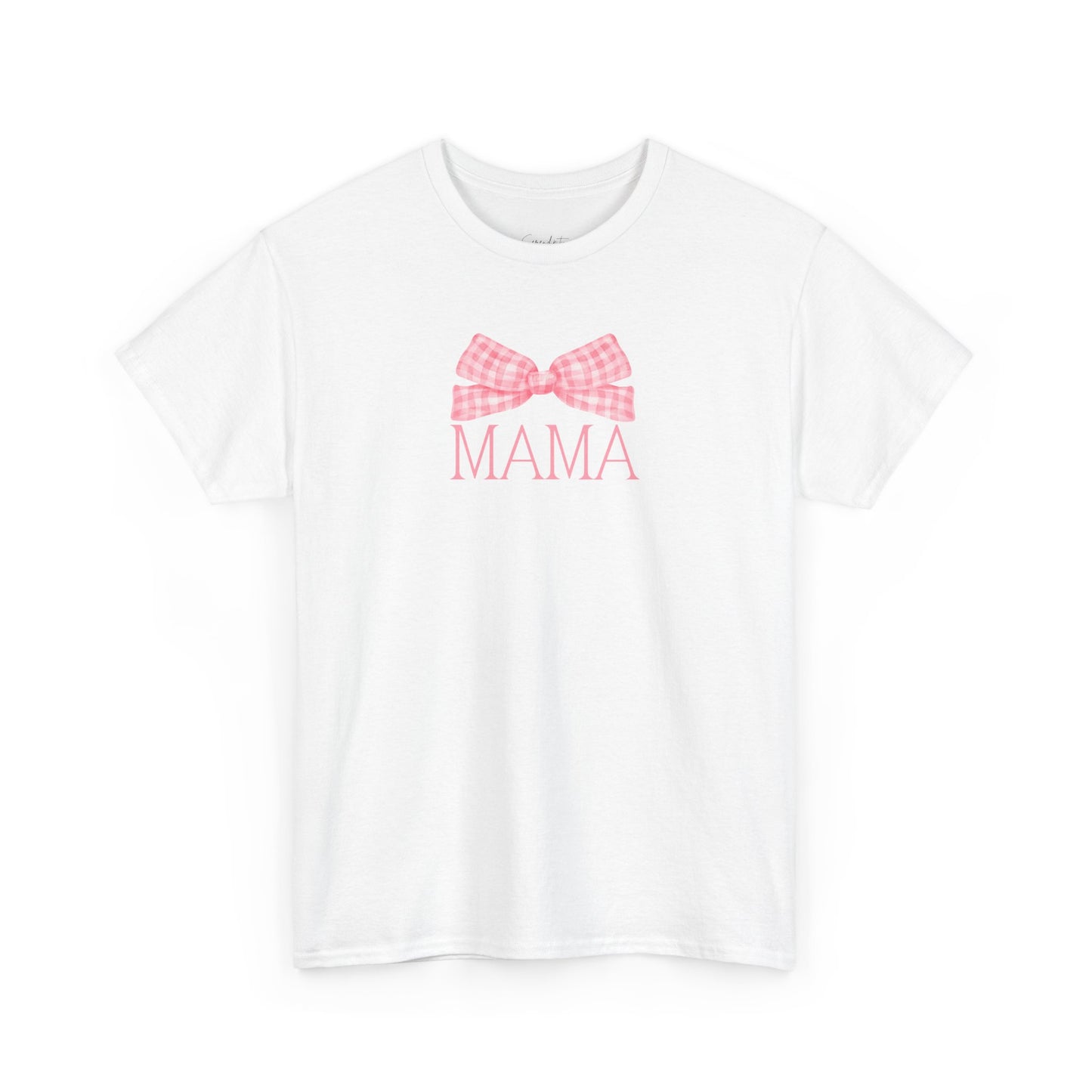 Mama Pink Bow Unisex Tee