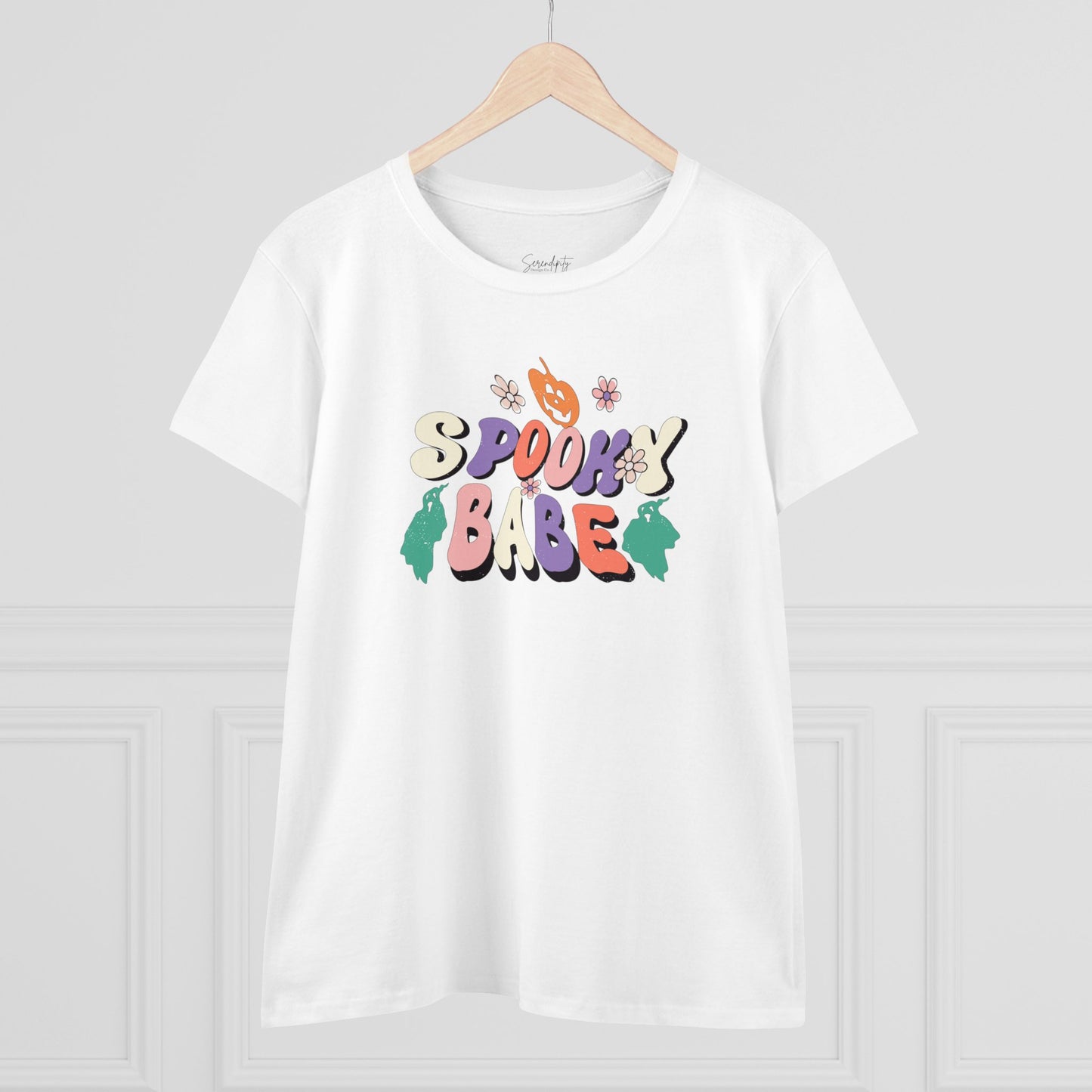 Spooky Babe Girly Baby Tee