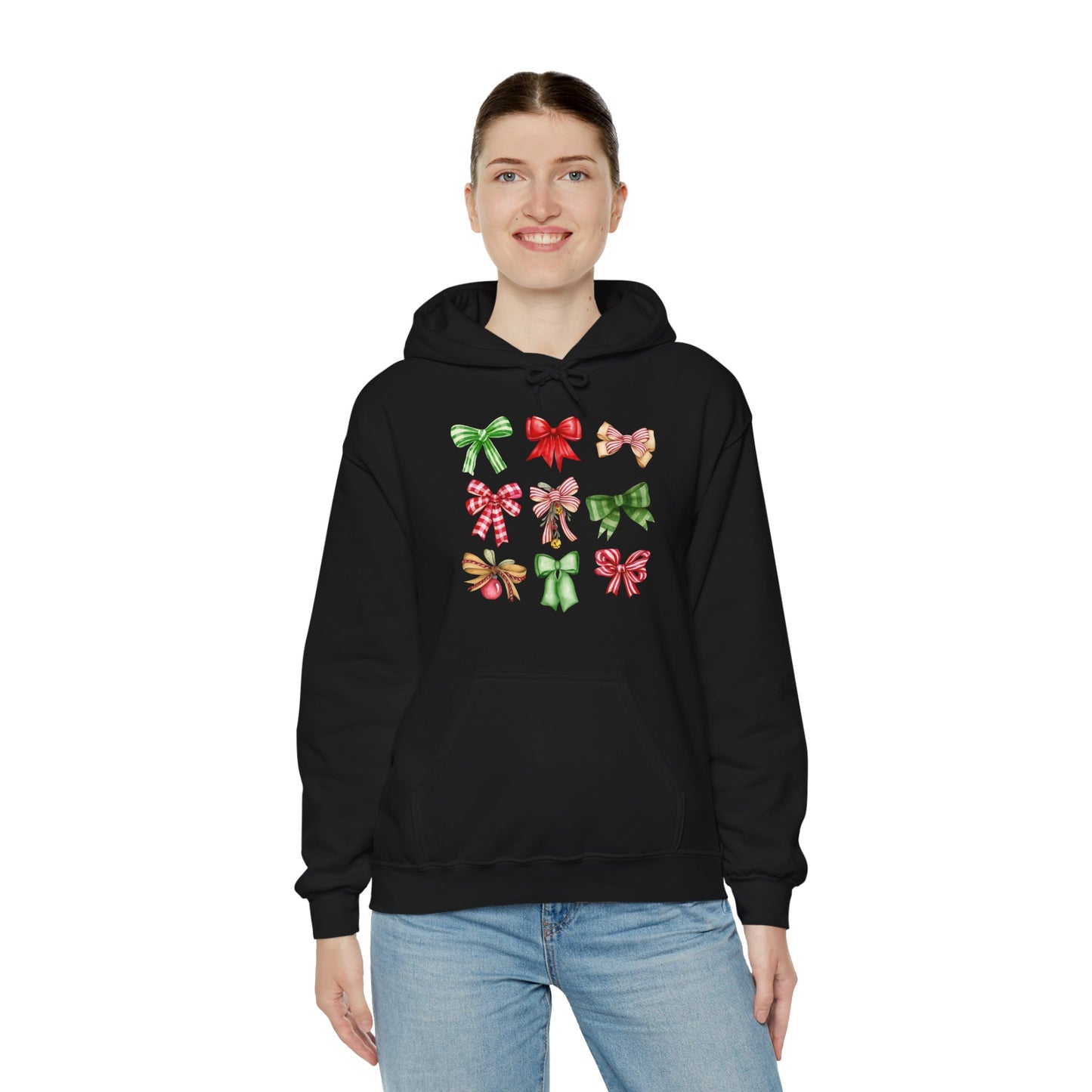 Christmas Bows Unisex Hoodie