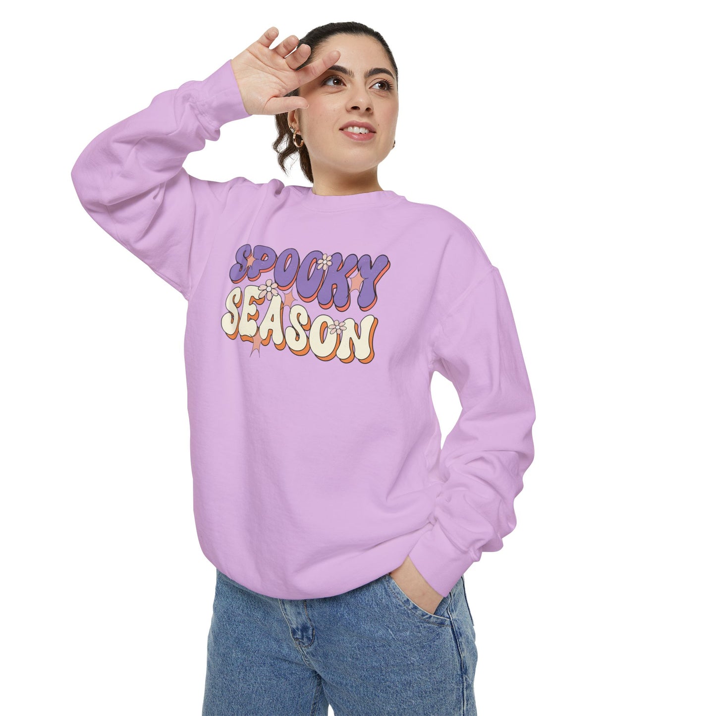 Spooky Season Girly Comfort Colors Tee