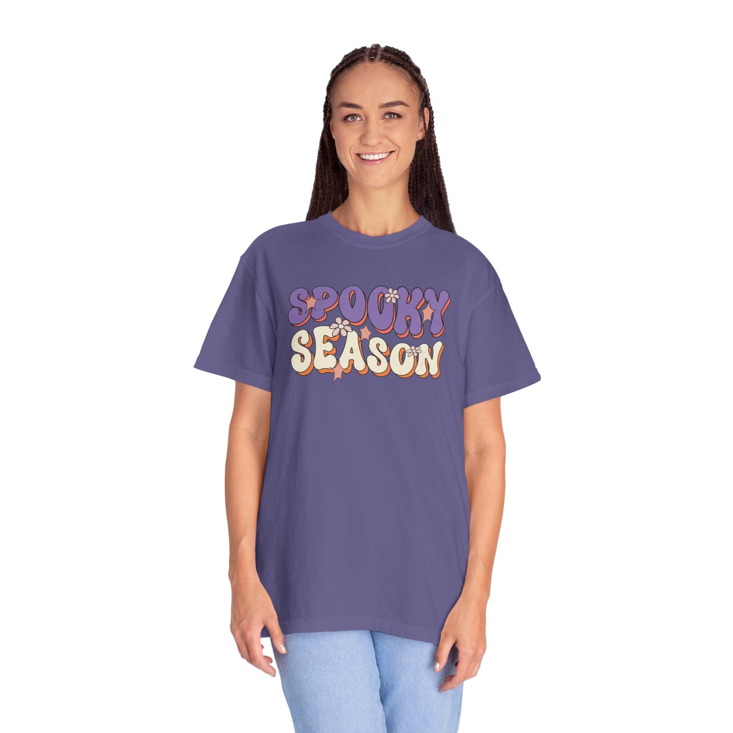 Spooky Season Girly Comfort Colors Tee