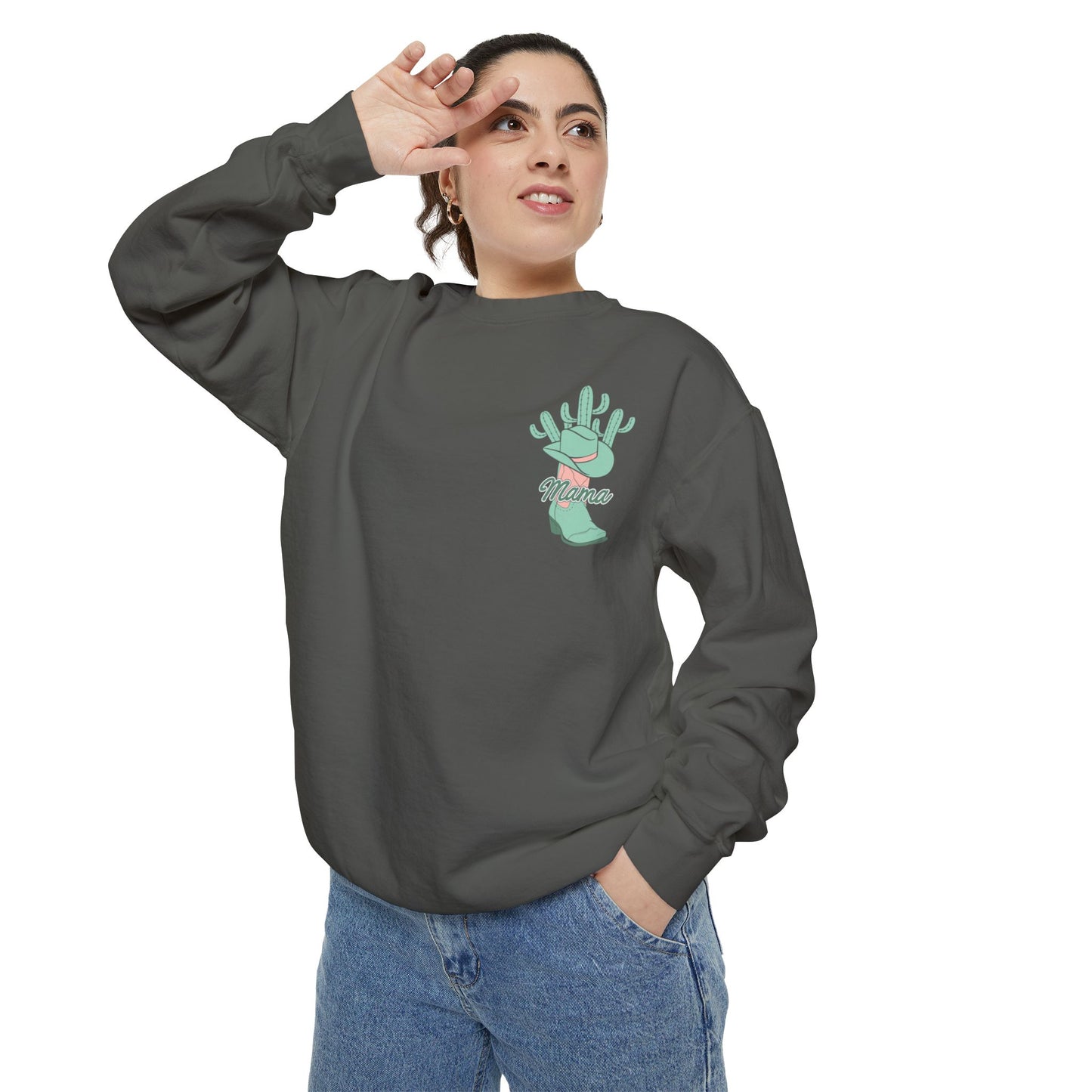 Western Mama Comfort Colors Sweatshirt