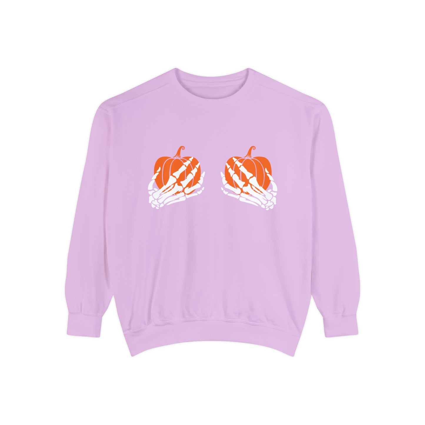 Pumpkin Grab Comfort Colors Sweatshirt