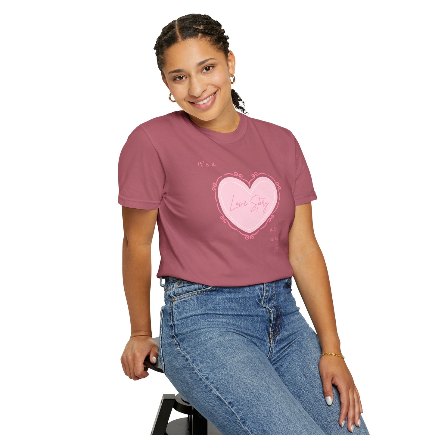 Love Story Coquette Comfort Colors Tee