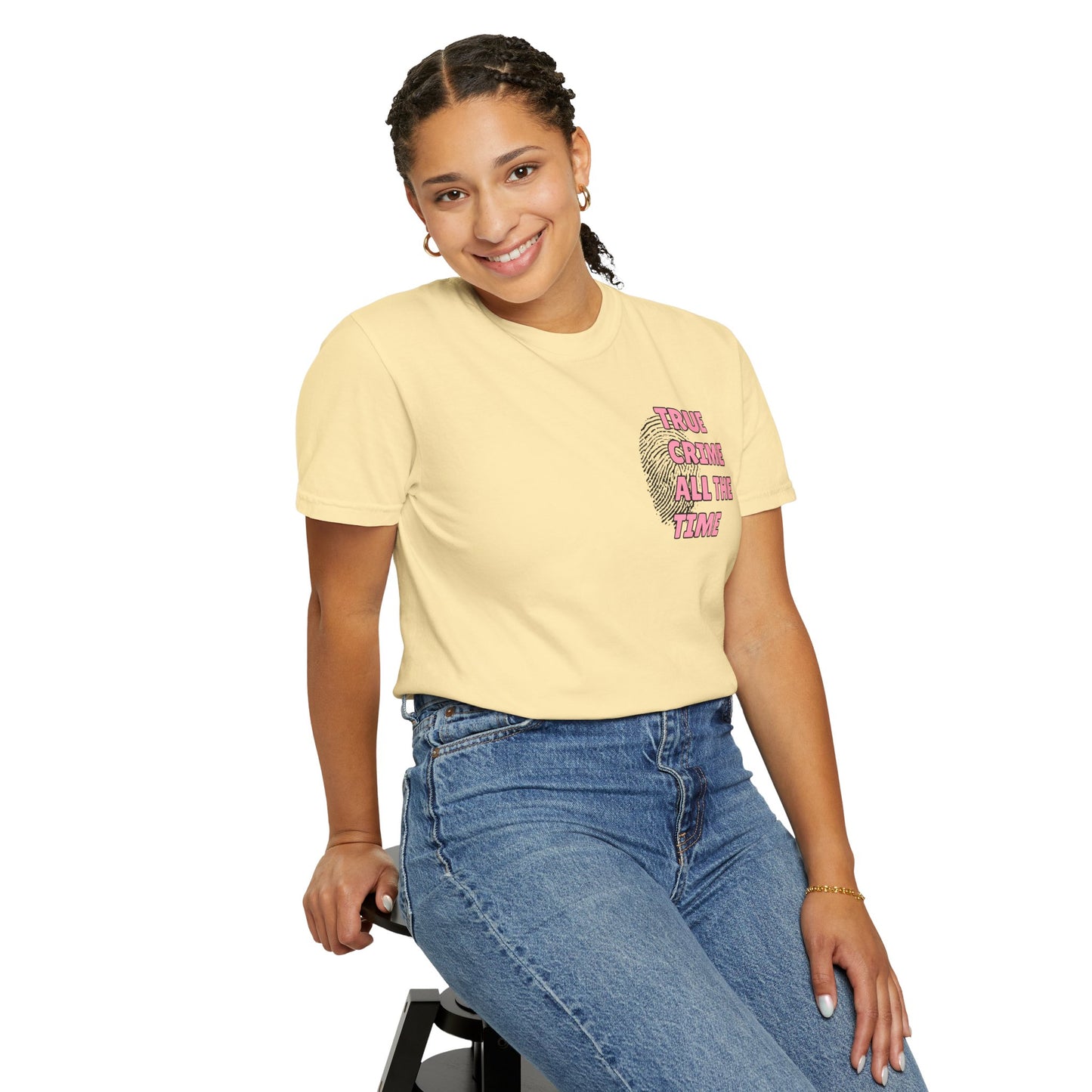 True Crime All The Time Comfort Colors Tee
