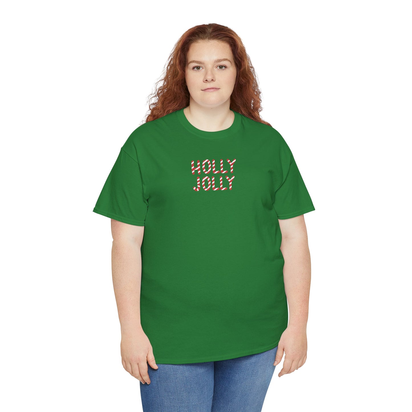 Holly Jolly Candy Cane Unisex Tee