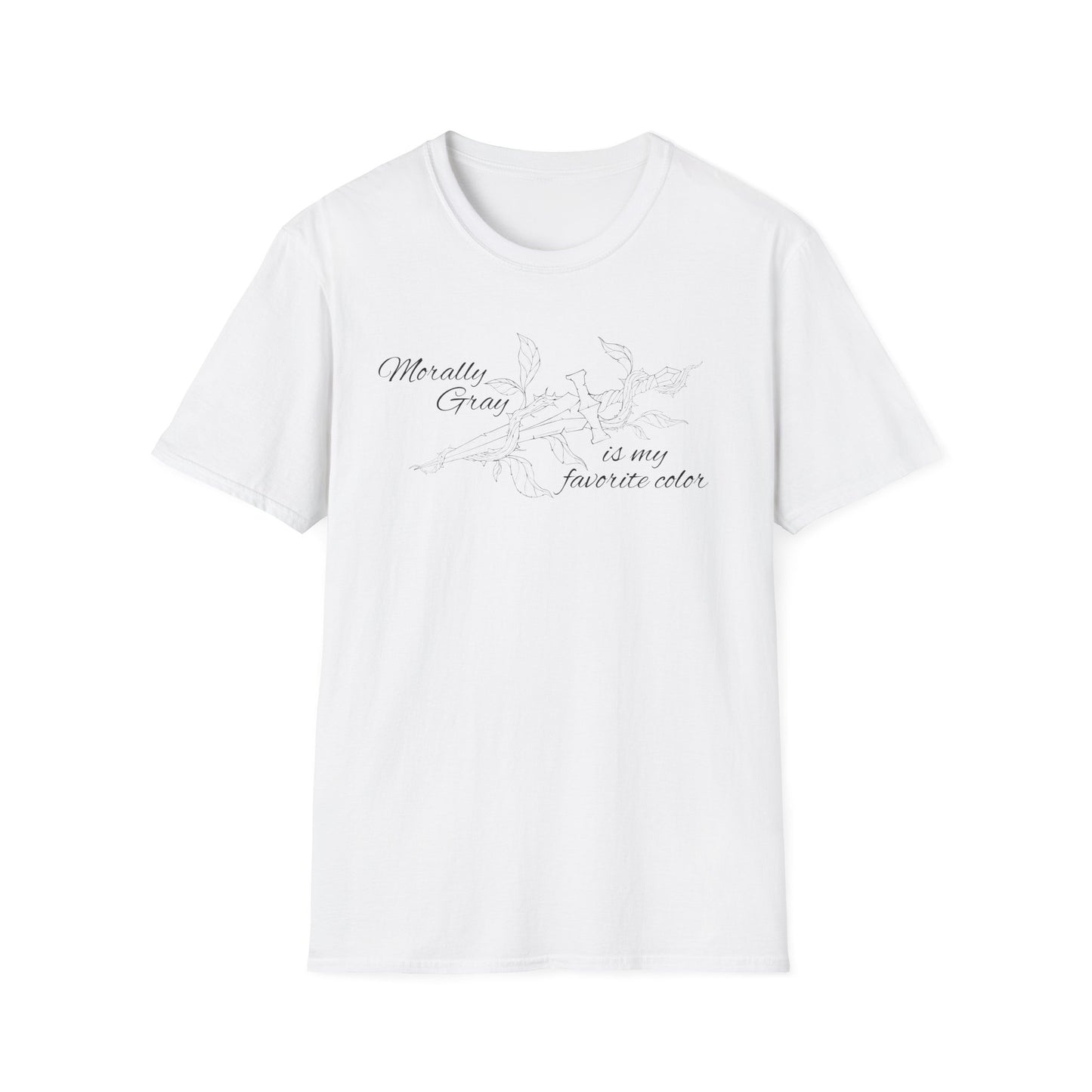 Morally Gray is My Favorite Color Soft Style Tee