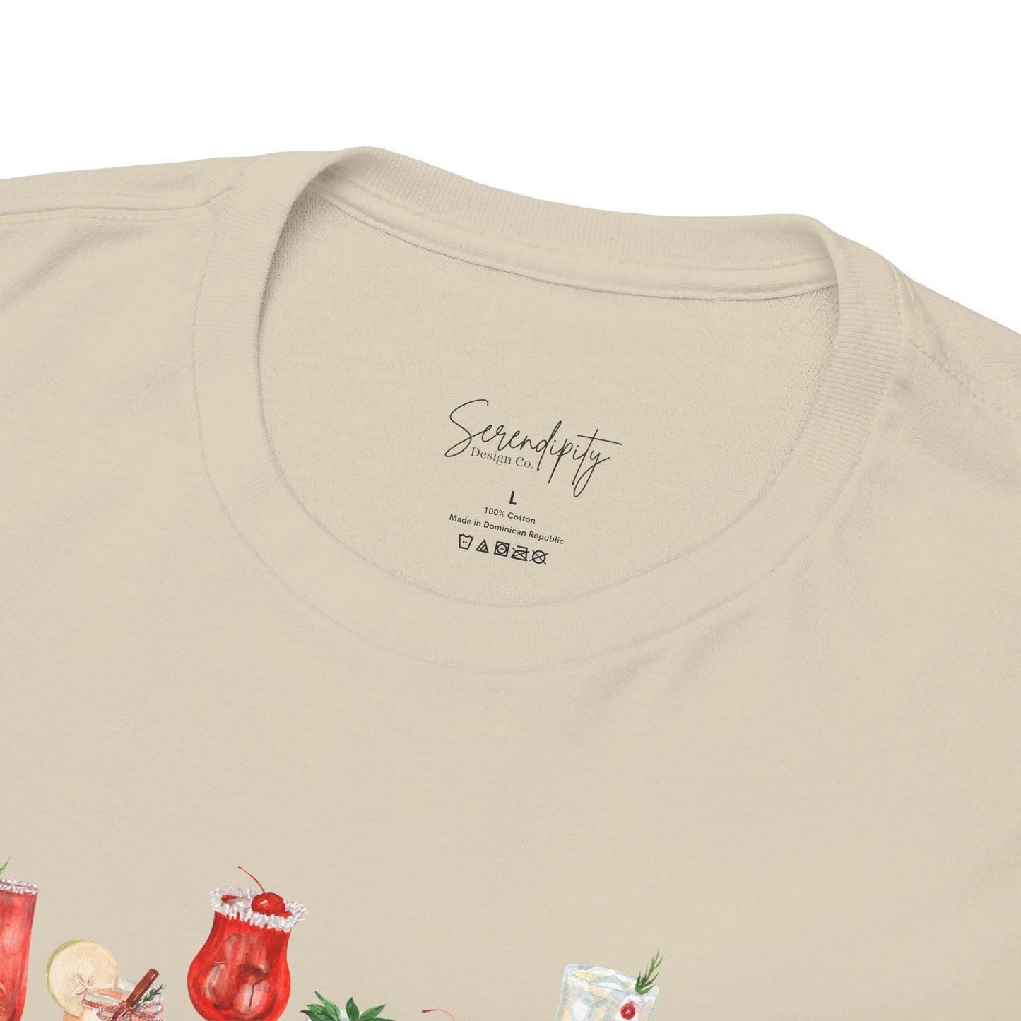 Christmas Cocktails Unisex Tee