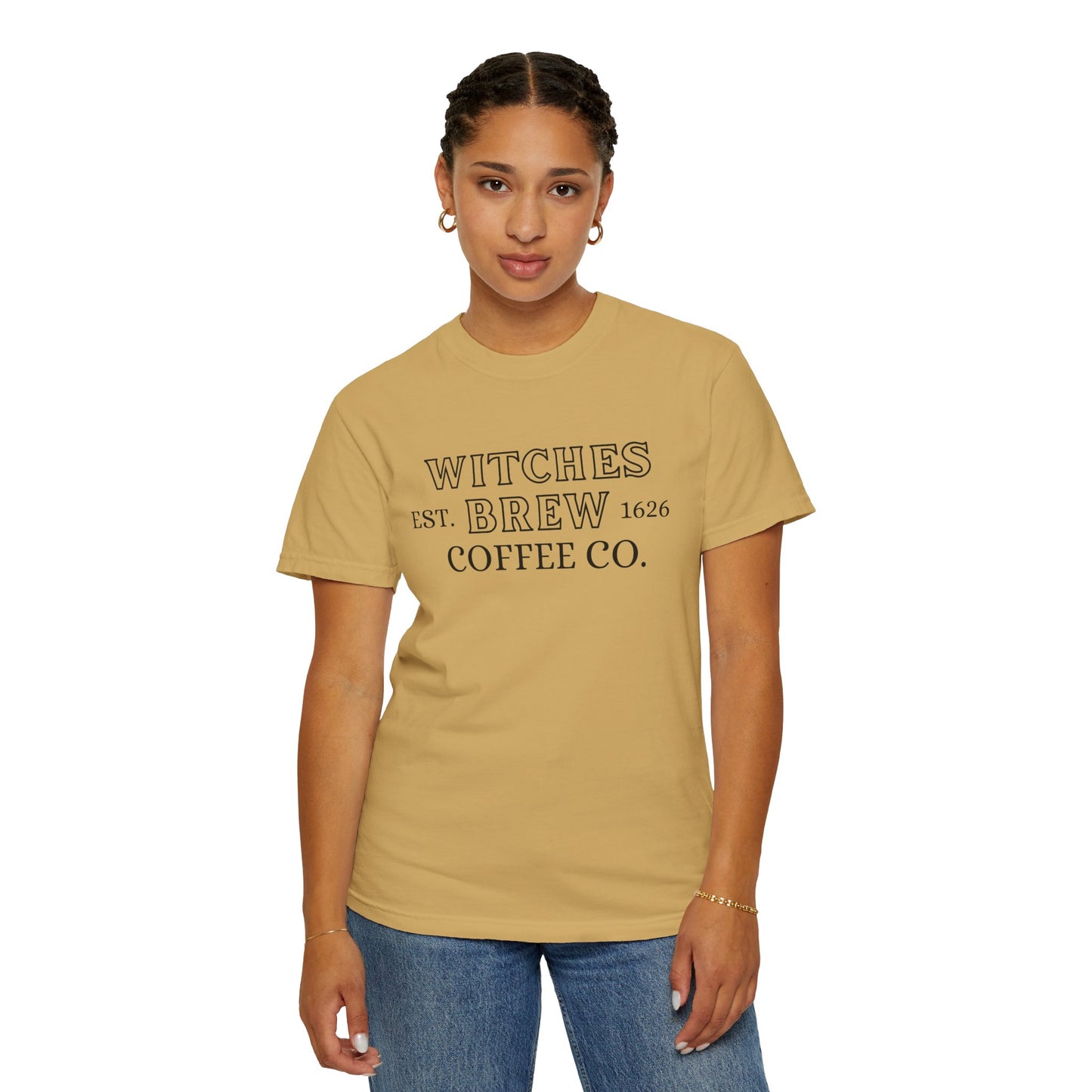 Witches Brew Coffee Co Comfort Colors Tee