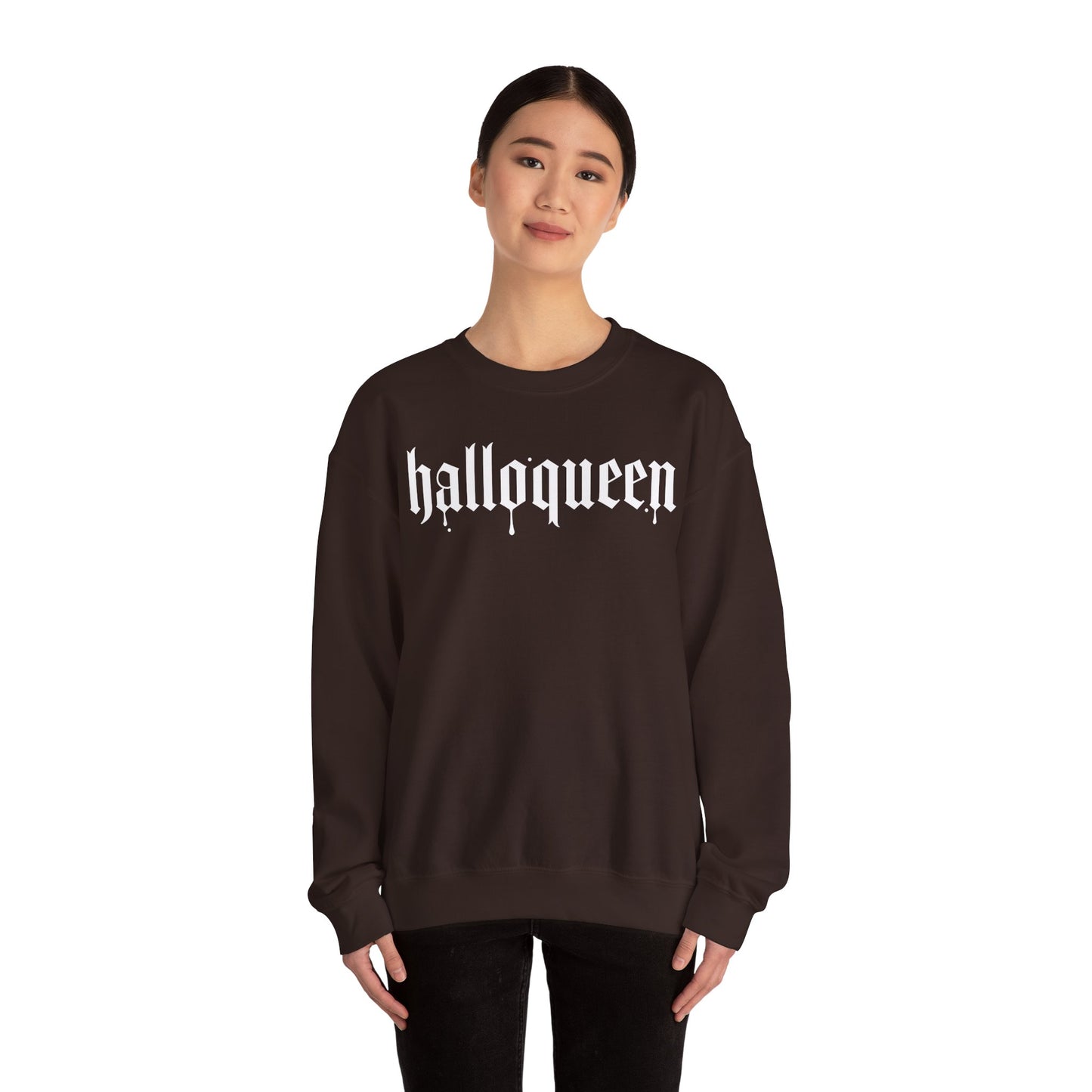Halloqueen Crewneck Sweatshirt