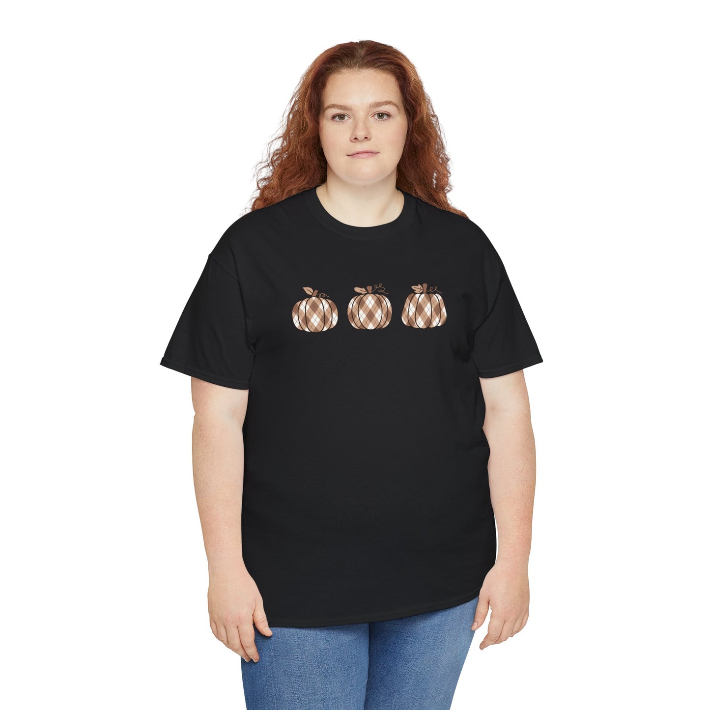 Plaid Pumpkins Unisex Tee