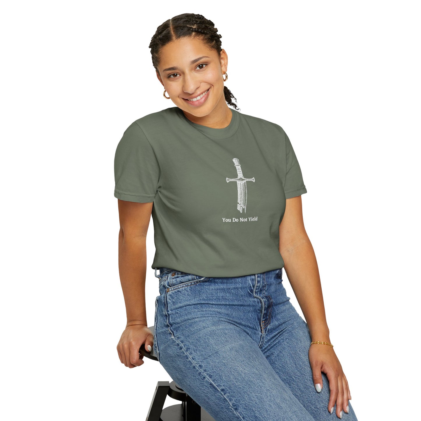 You Do Not Yield Comfort Colors Tee