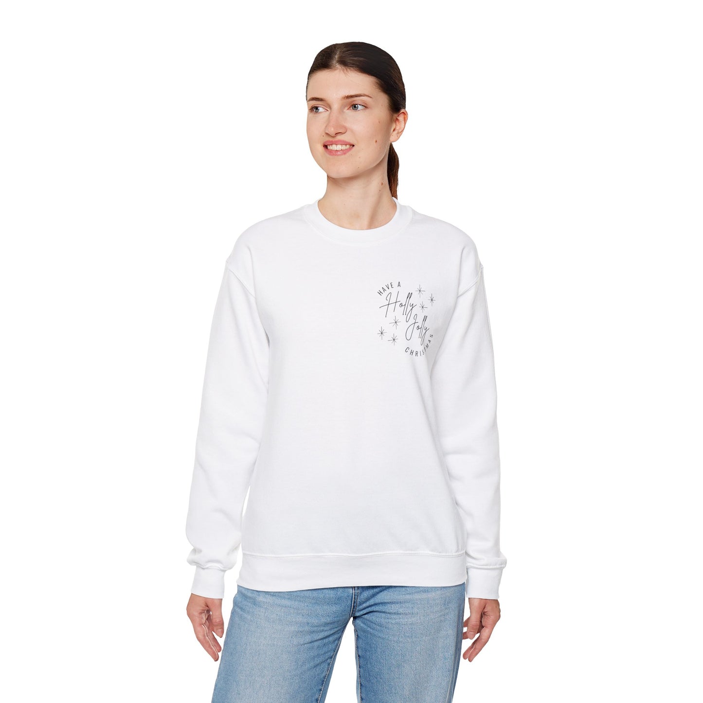 Holly Jolly Christmas Unisex Crewneck