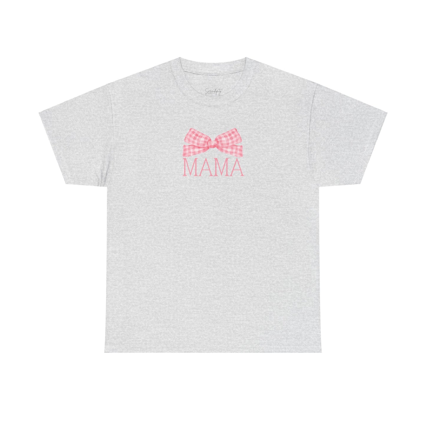 Mama Pink Bow Unisex Tee