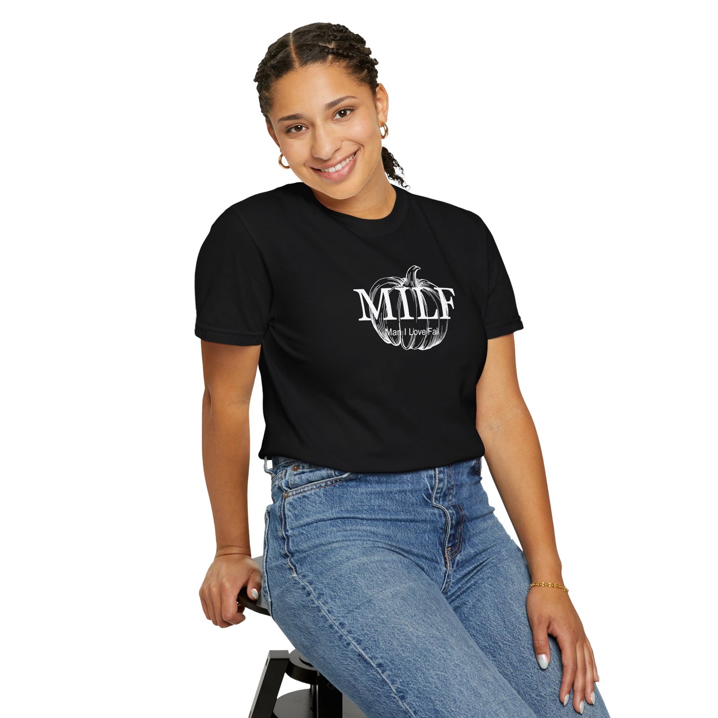 MILF (Man I Love Fall) Comfort Colors Tee