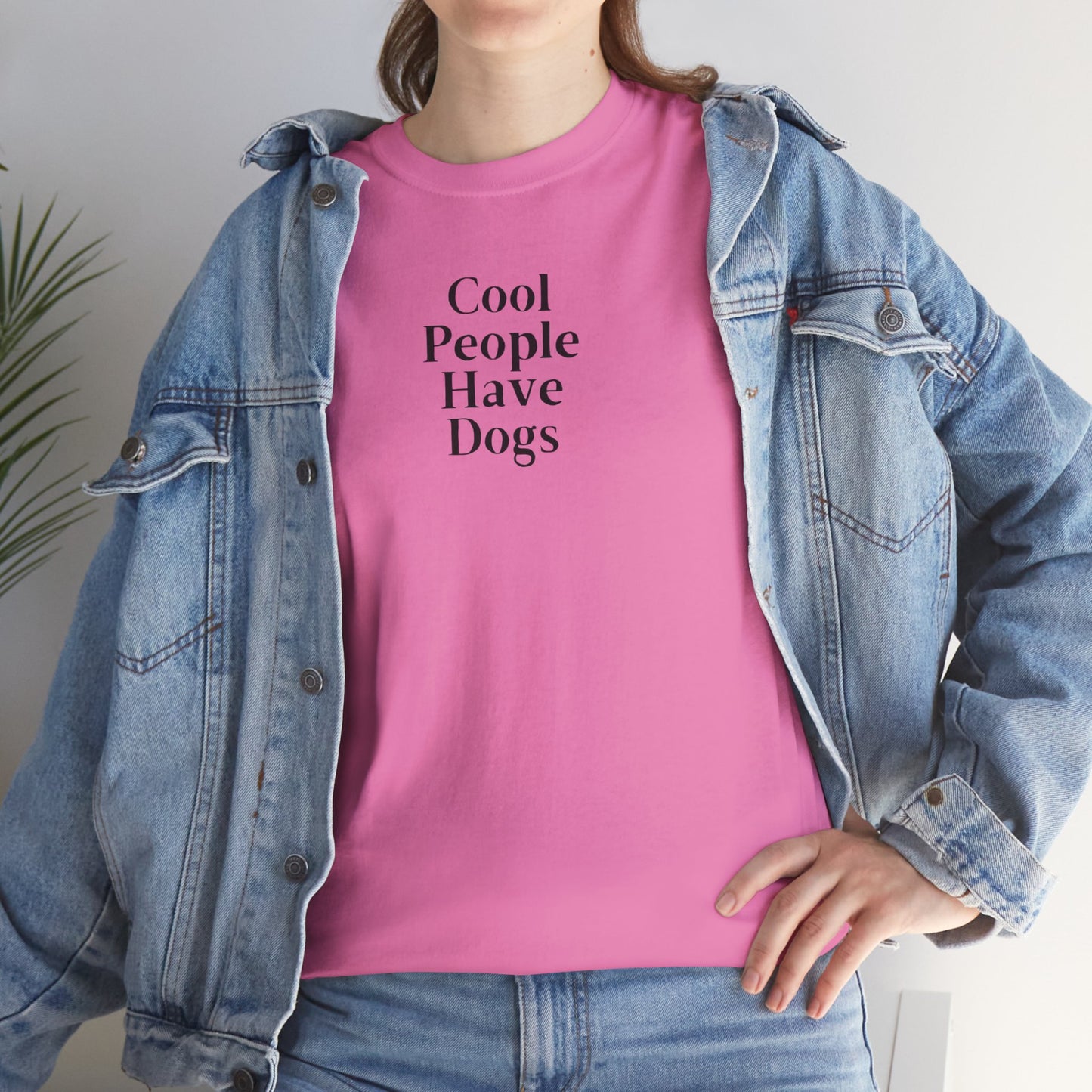 Cool People Have Dogs Unisex Tee