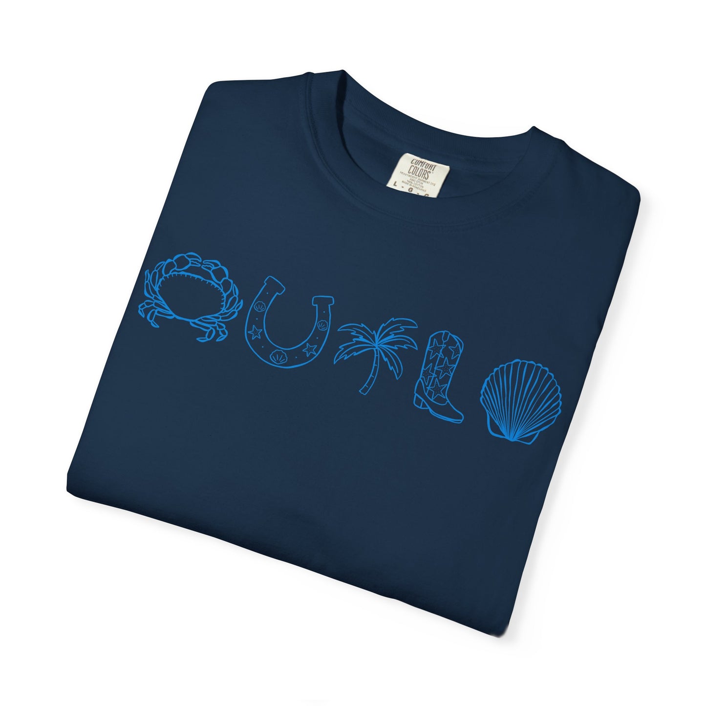 Coastal Cowgirl Comfort Colors Tee