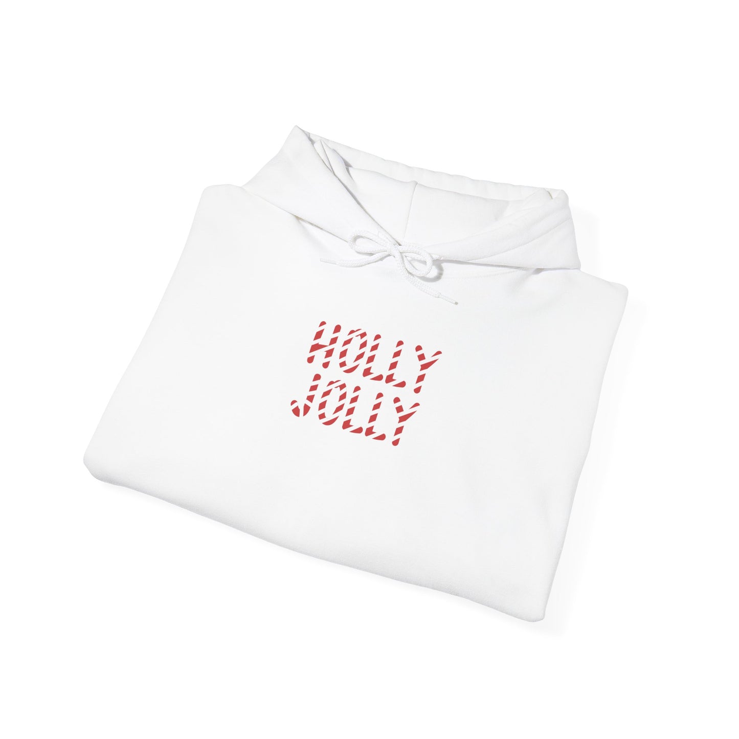 Holly Jolly Candy Cane Unisex Hoodie