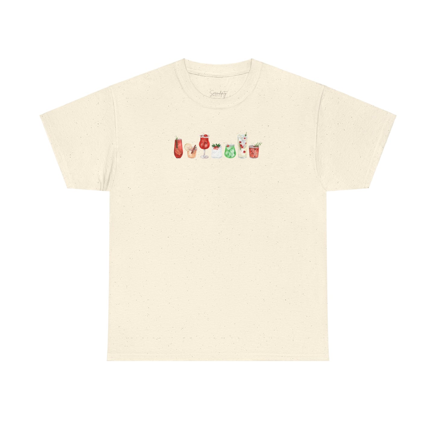 Christmas Cocktails Unisex Tee