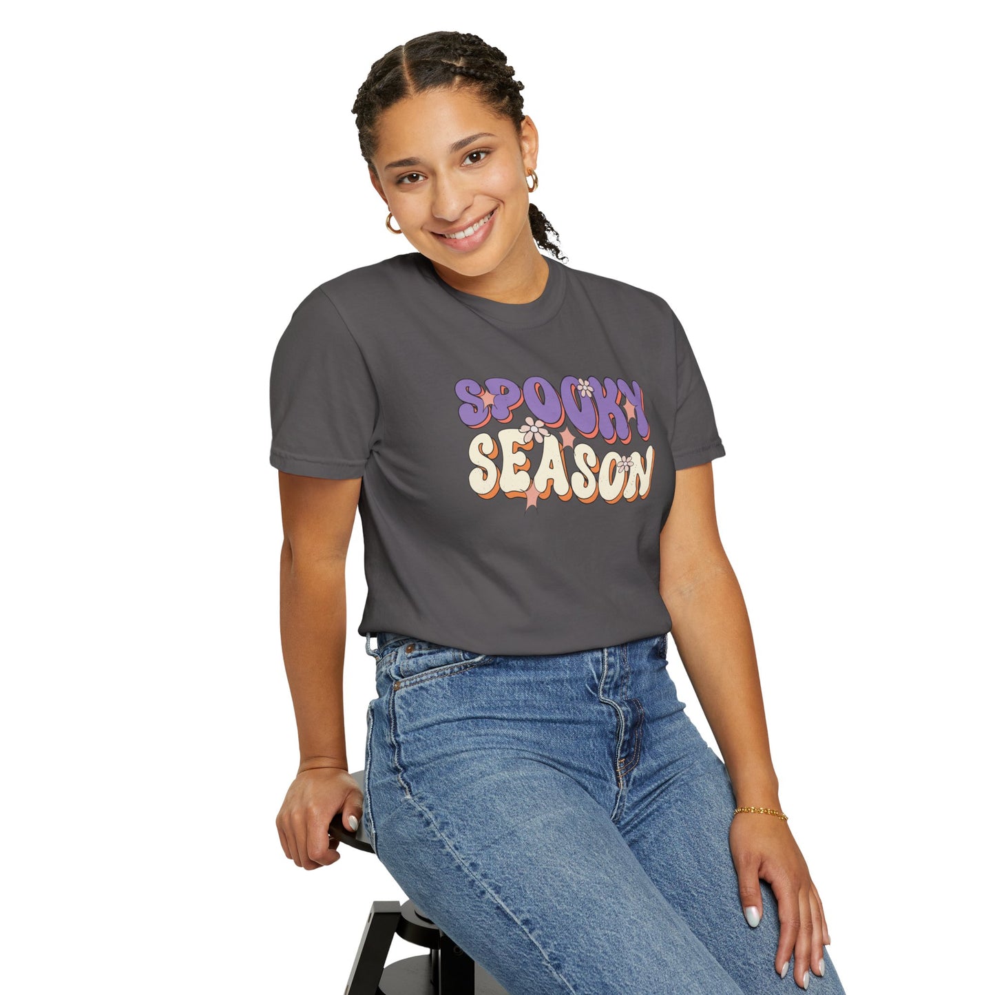 Spooky Season Girly Comfort Colors Tee