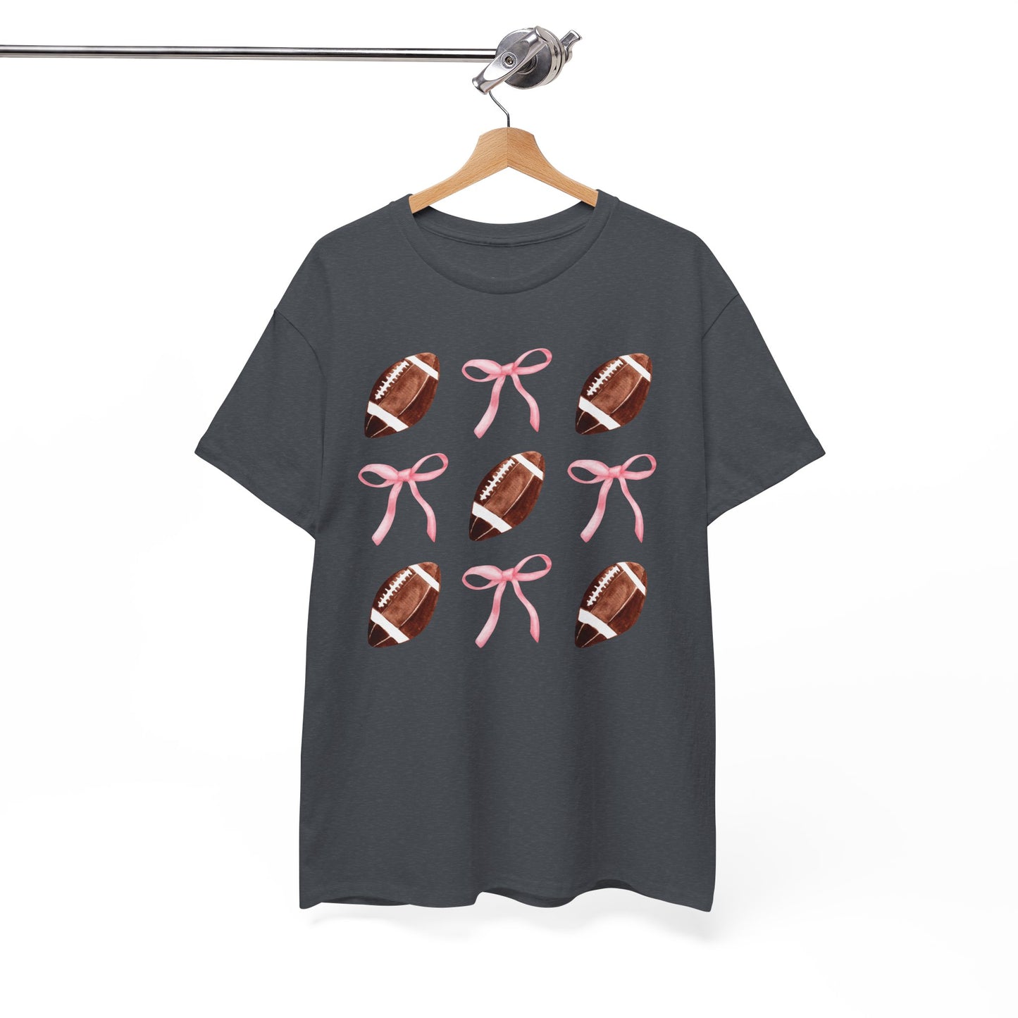 Football Bows Unisex Tee