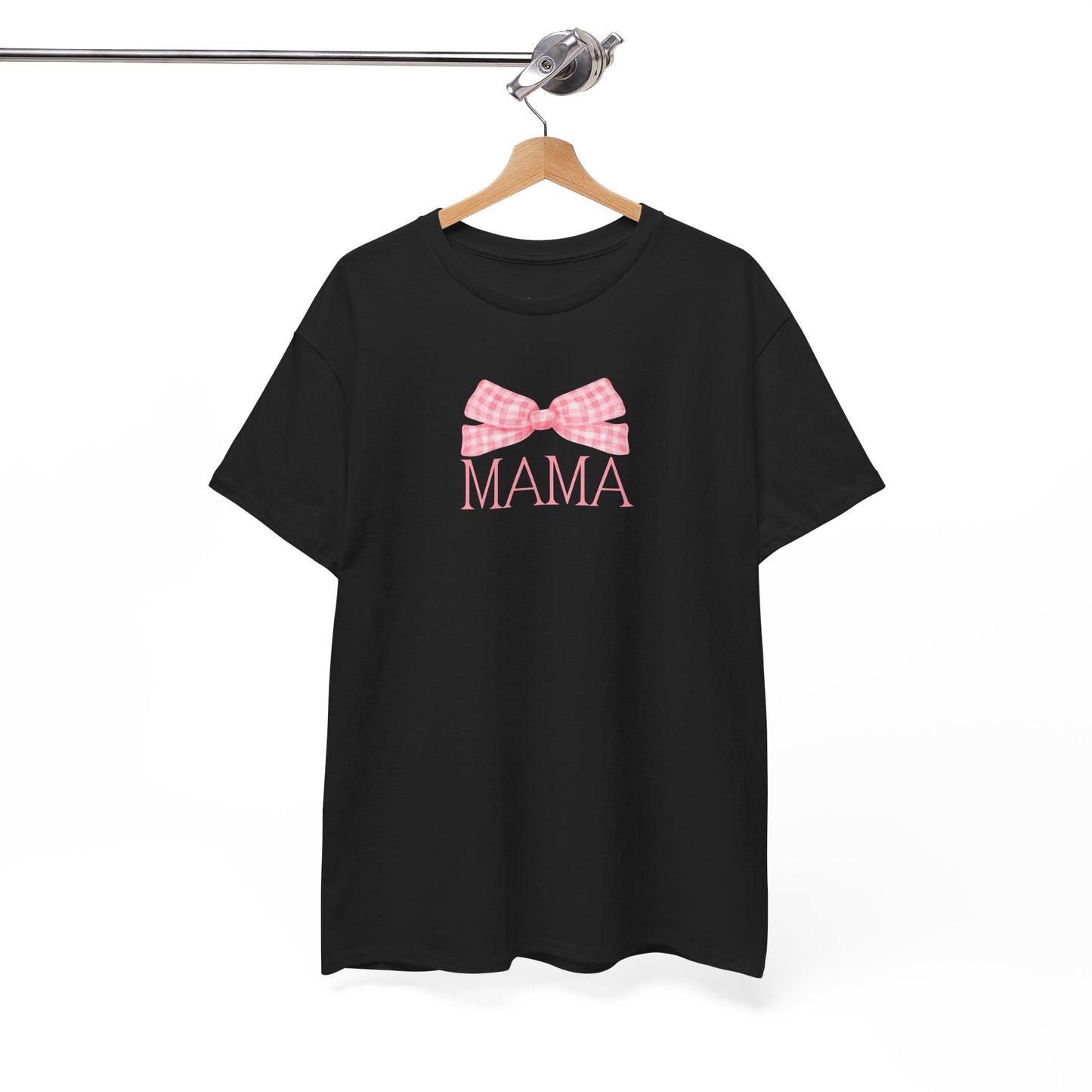 Mama Pink Bow Unisex Tee