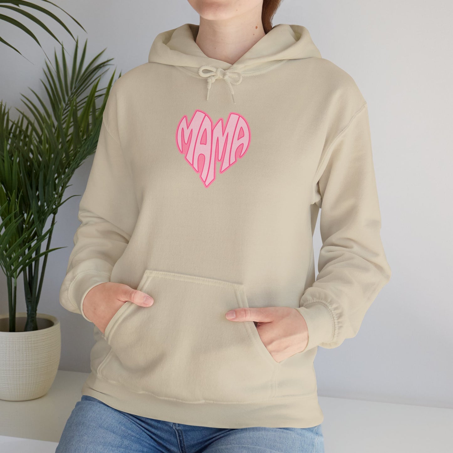 Mama Heart Unisex Hoodie