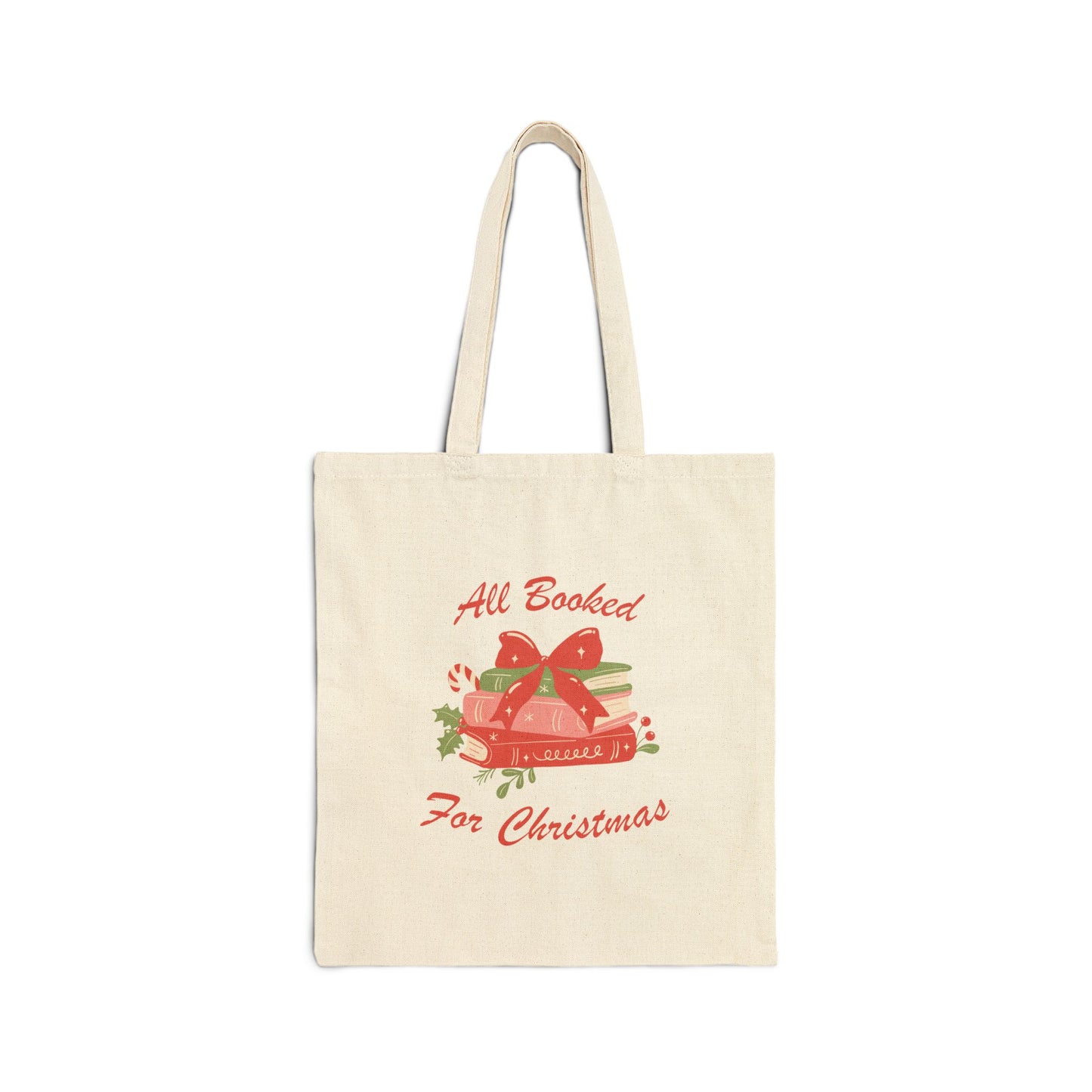 All Booked For Christmas Tote Bag