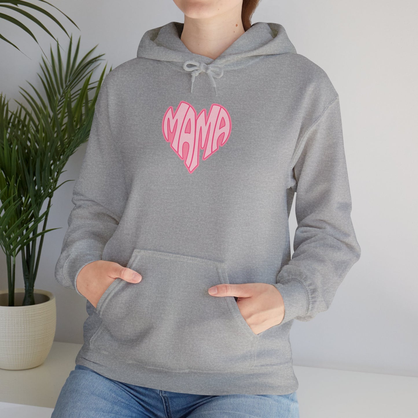 Mama Heart Unisex Hoodie