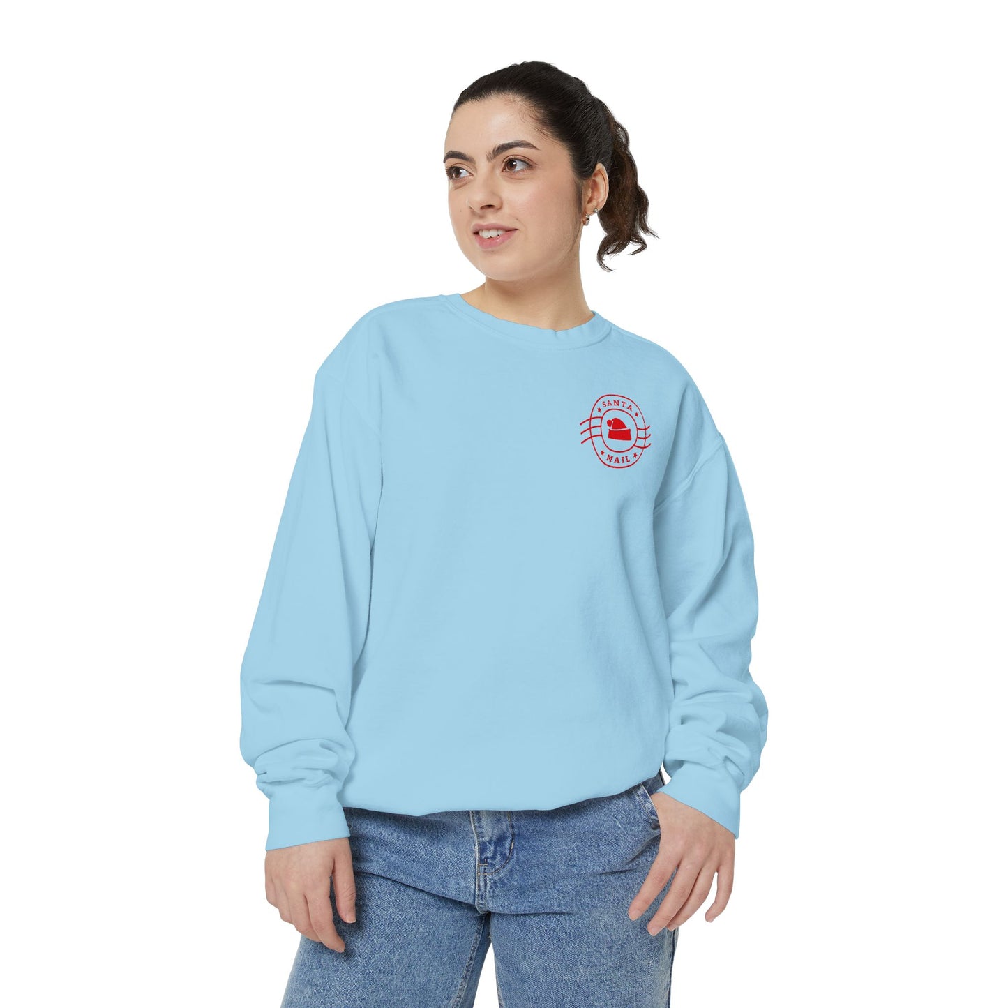 Santa Mail Comfort Colors Sweatshirt