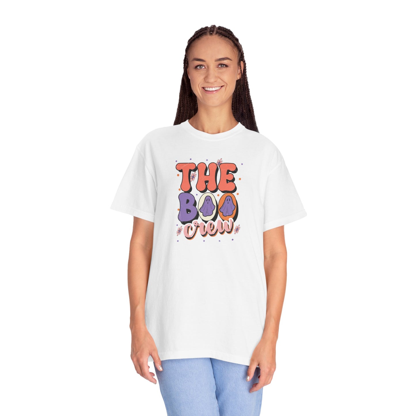 The Boo Crew Girly Comfort Colors Tee