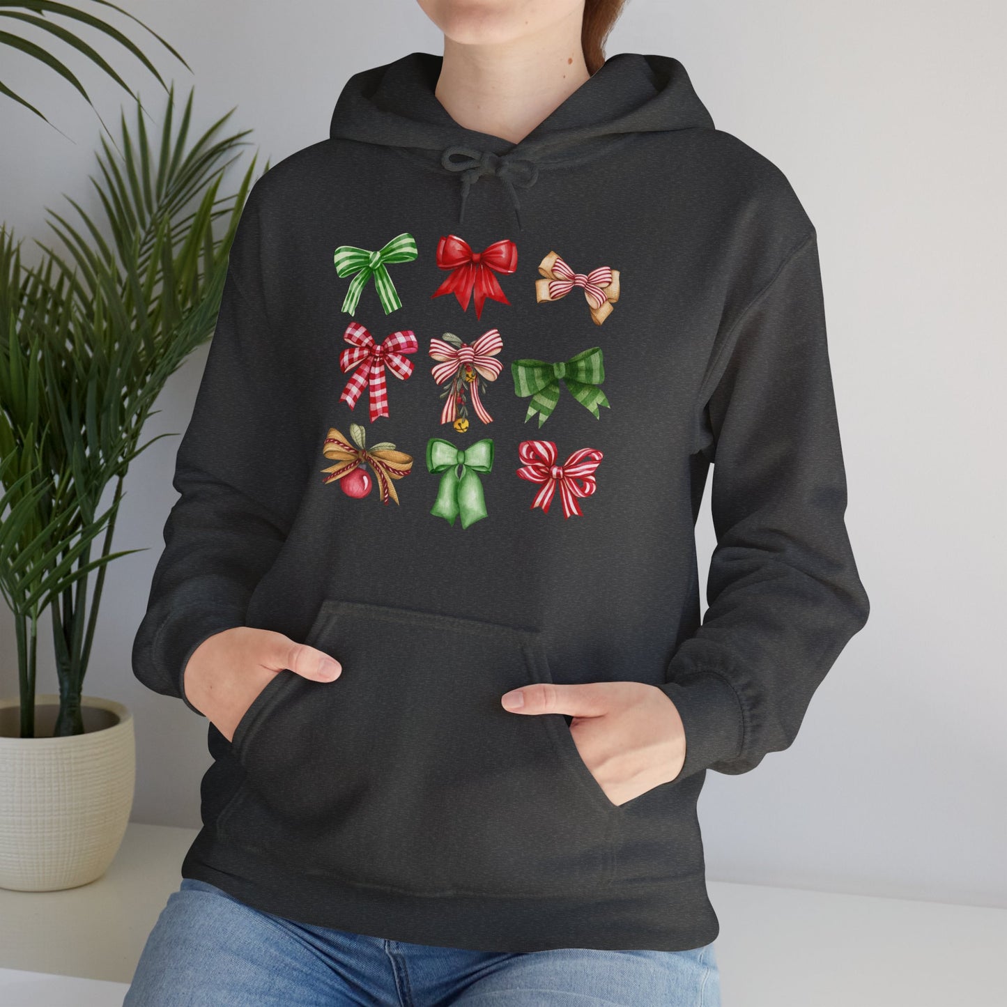 Christmas Bows Unisex Hoodie