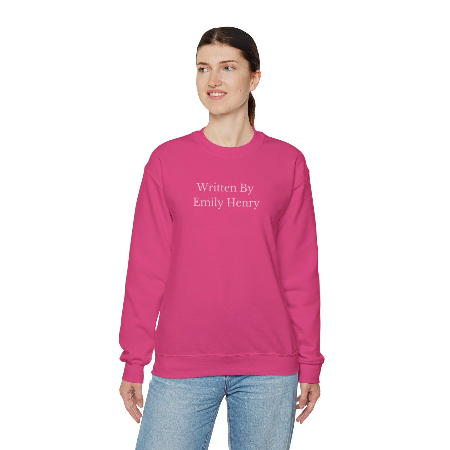 Written by Emily Henry Unisex Crewneck