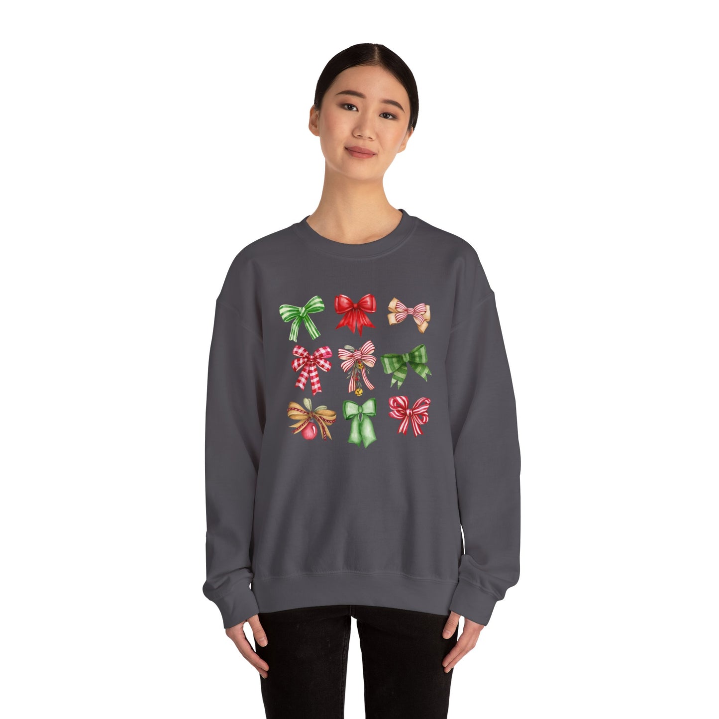 Christmas Bows Unisex Crewneck