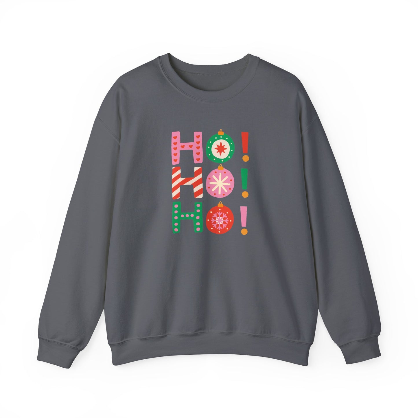 Ho Ho Ho Ornaments Unisex Crewneck