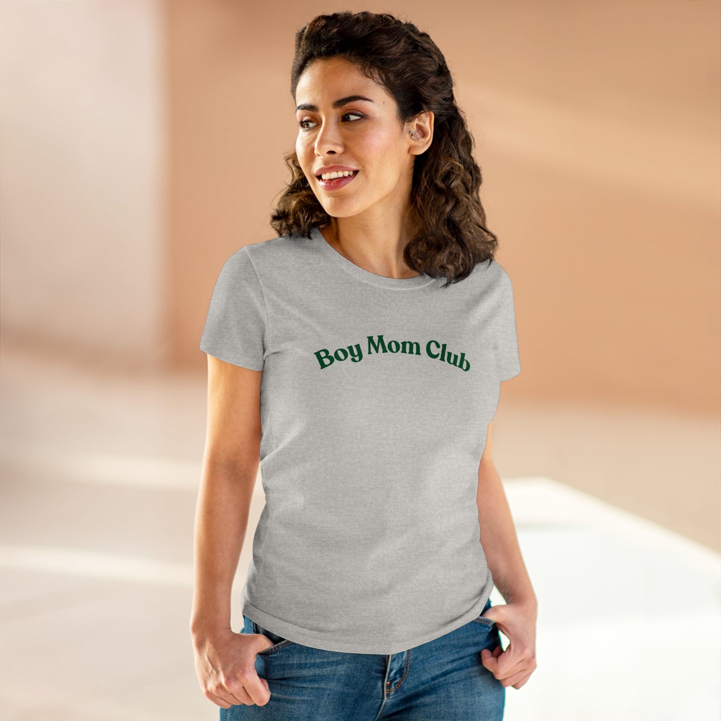 Boy Mom Club Baby Tee