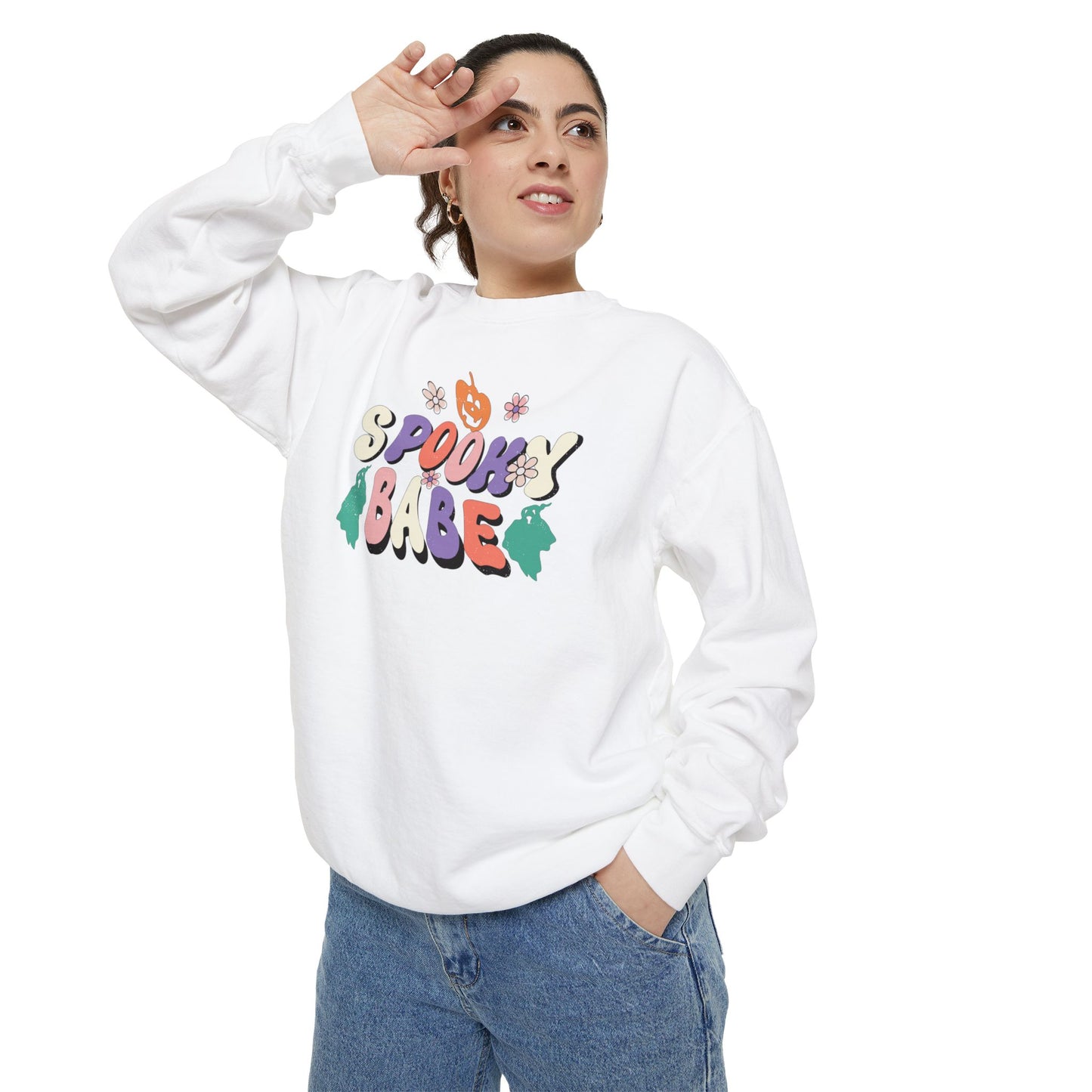 Spooky Babe Comfort Colors Sweatshirt