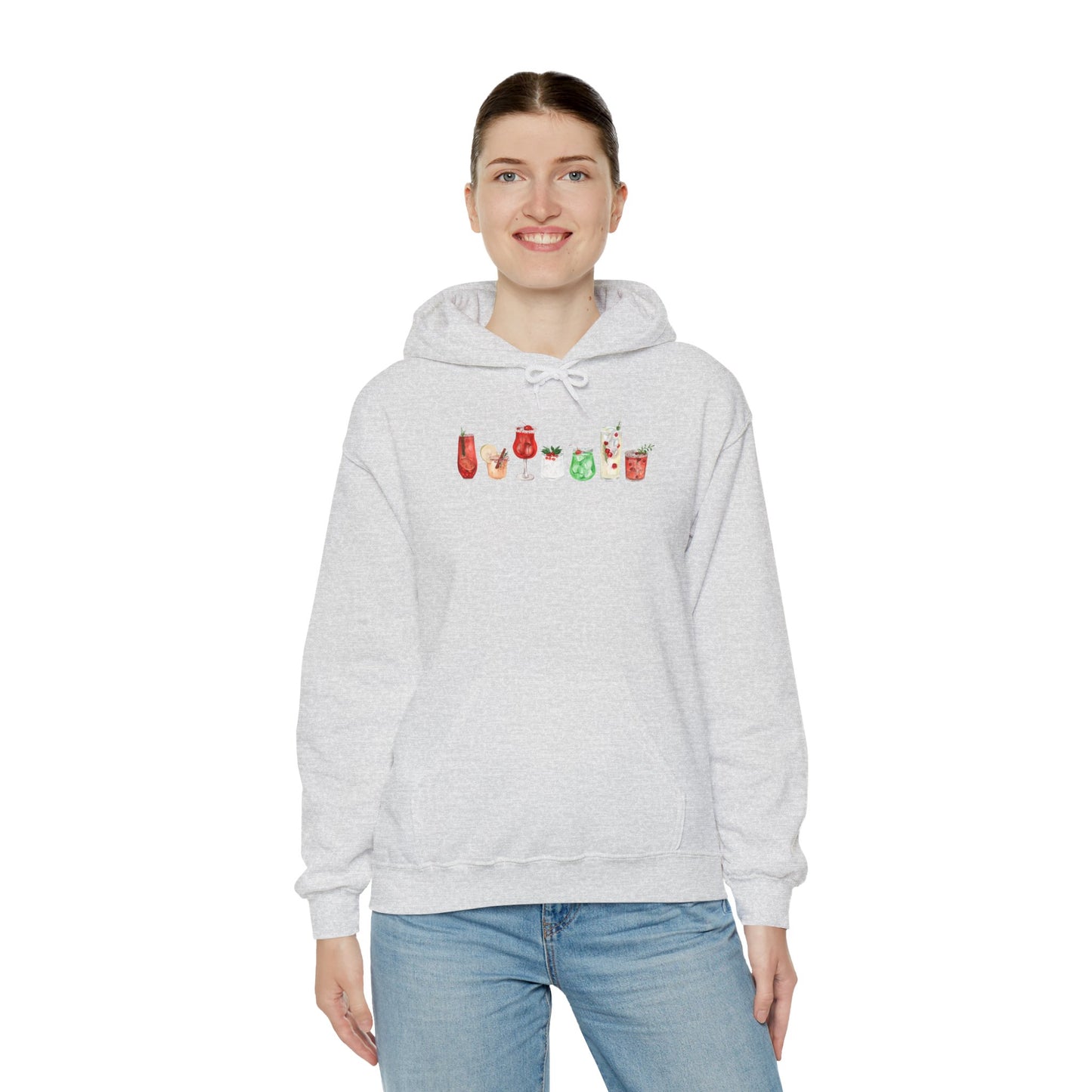 Christmas Cocktails Unisex Hoodie