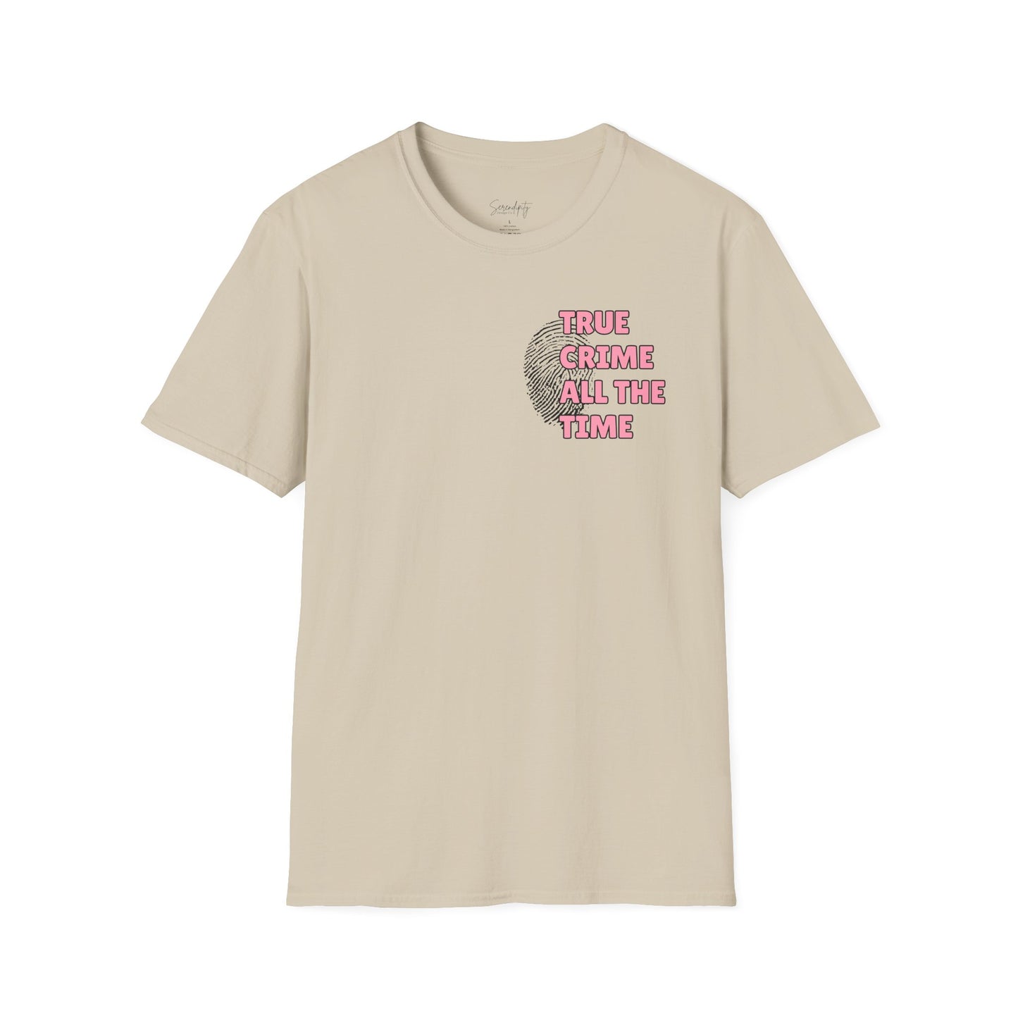 True Crime All The Time Soft Style Tee