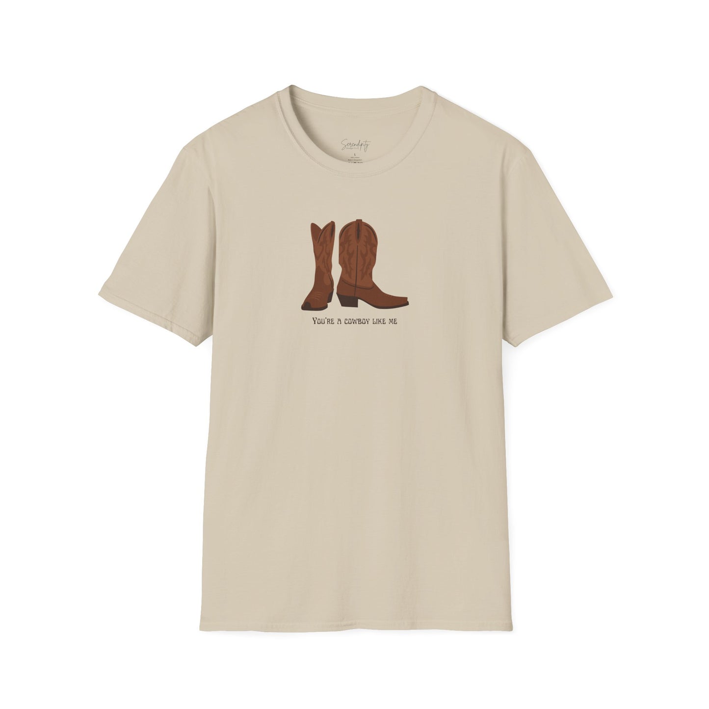 You're a Cowboy Like Me Soft Style Tee