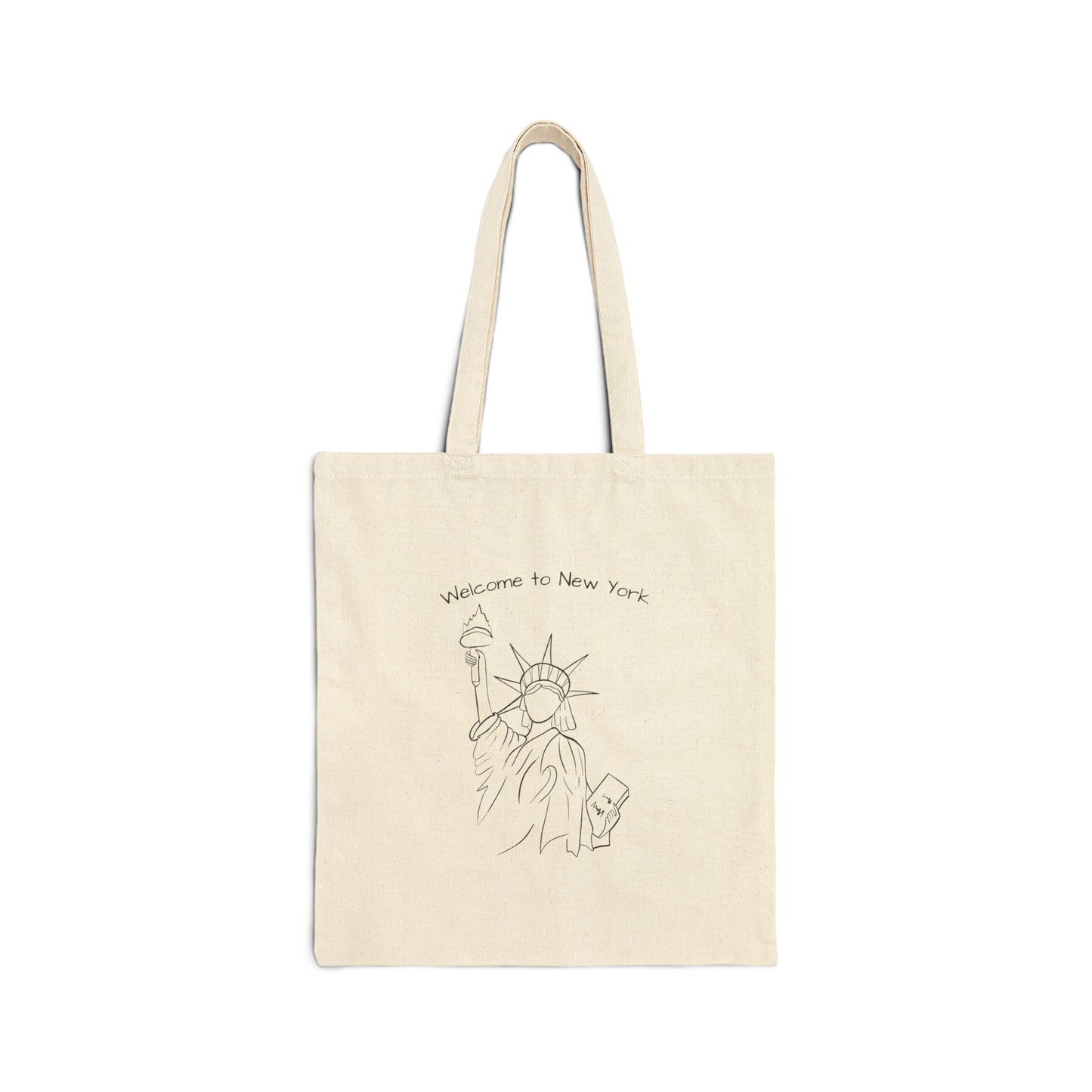 Welcome to New York Cotton Tote Bag