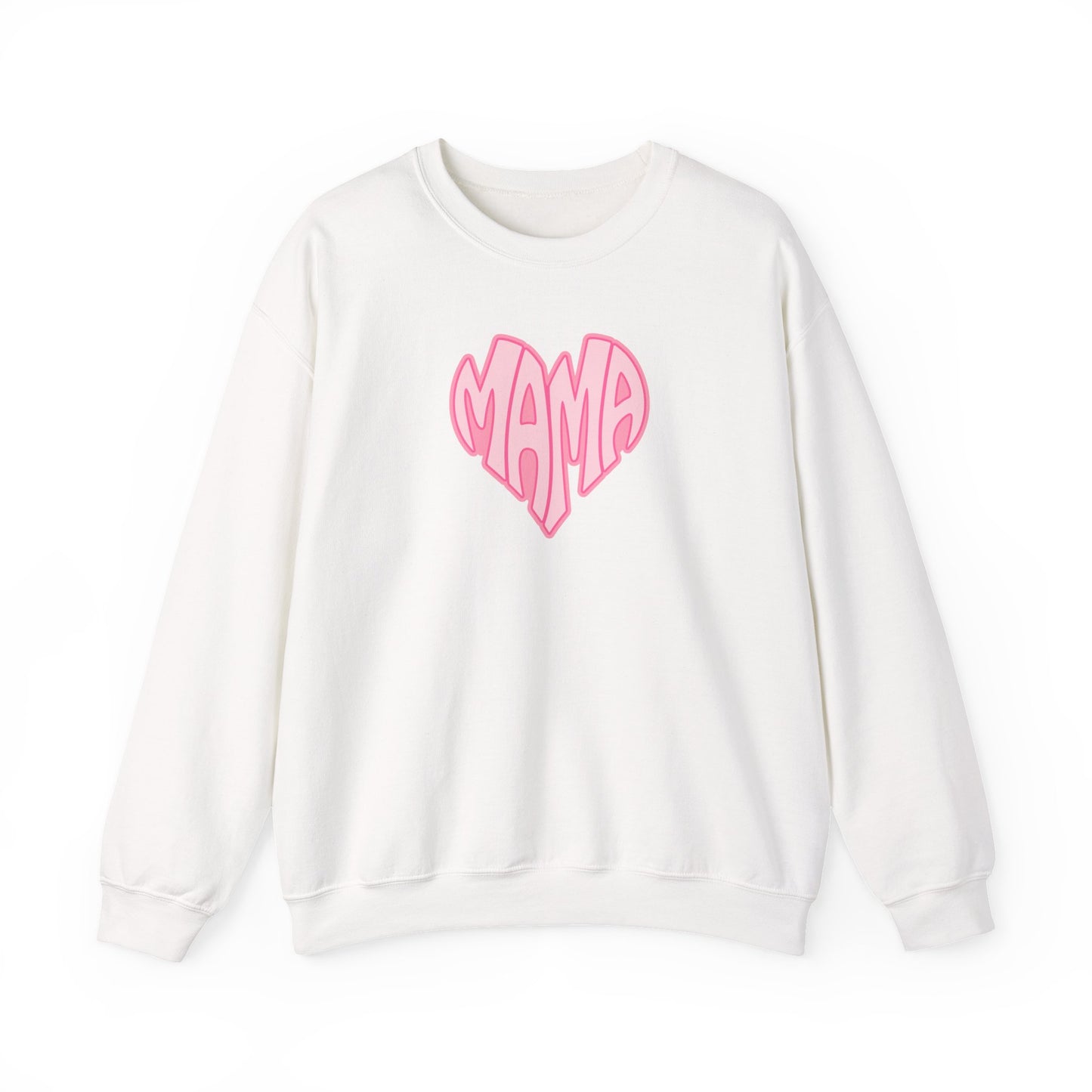 Mama Heart Crewneck Sweatshirt